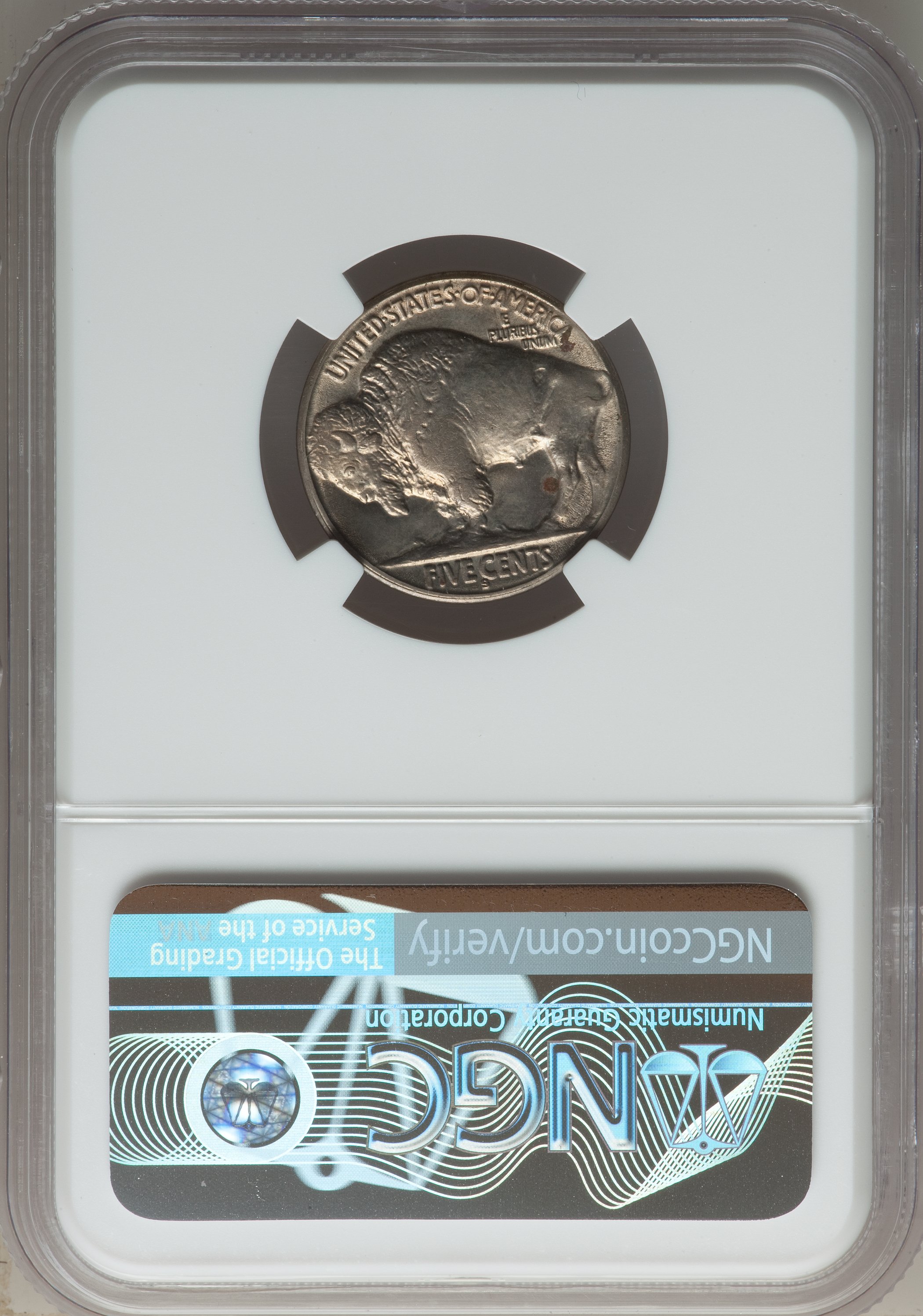 1914-S 5c MS60 CAC thumbnail 2