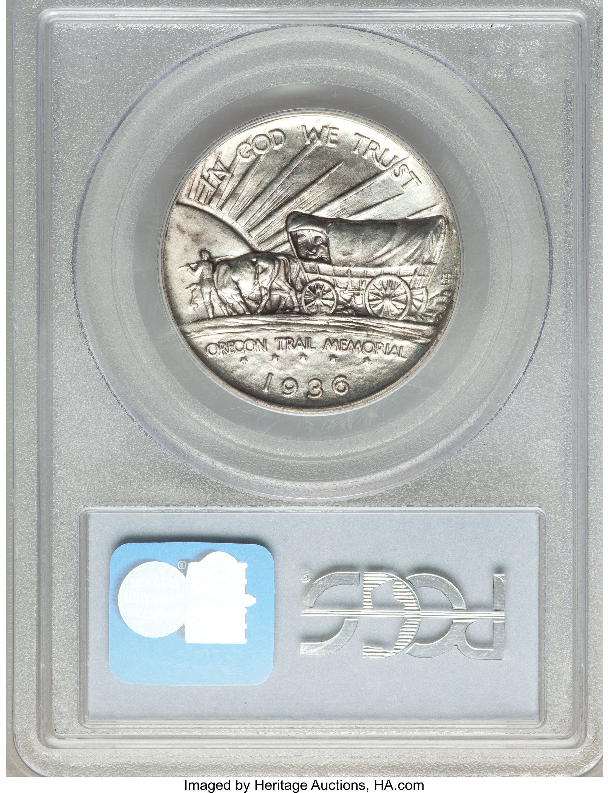 1936-S 50c Oregon Trail AU50 thumbnail 14