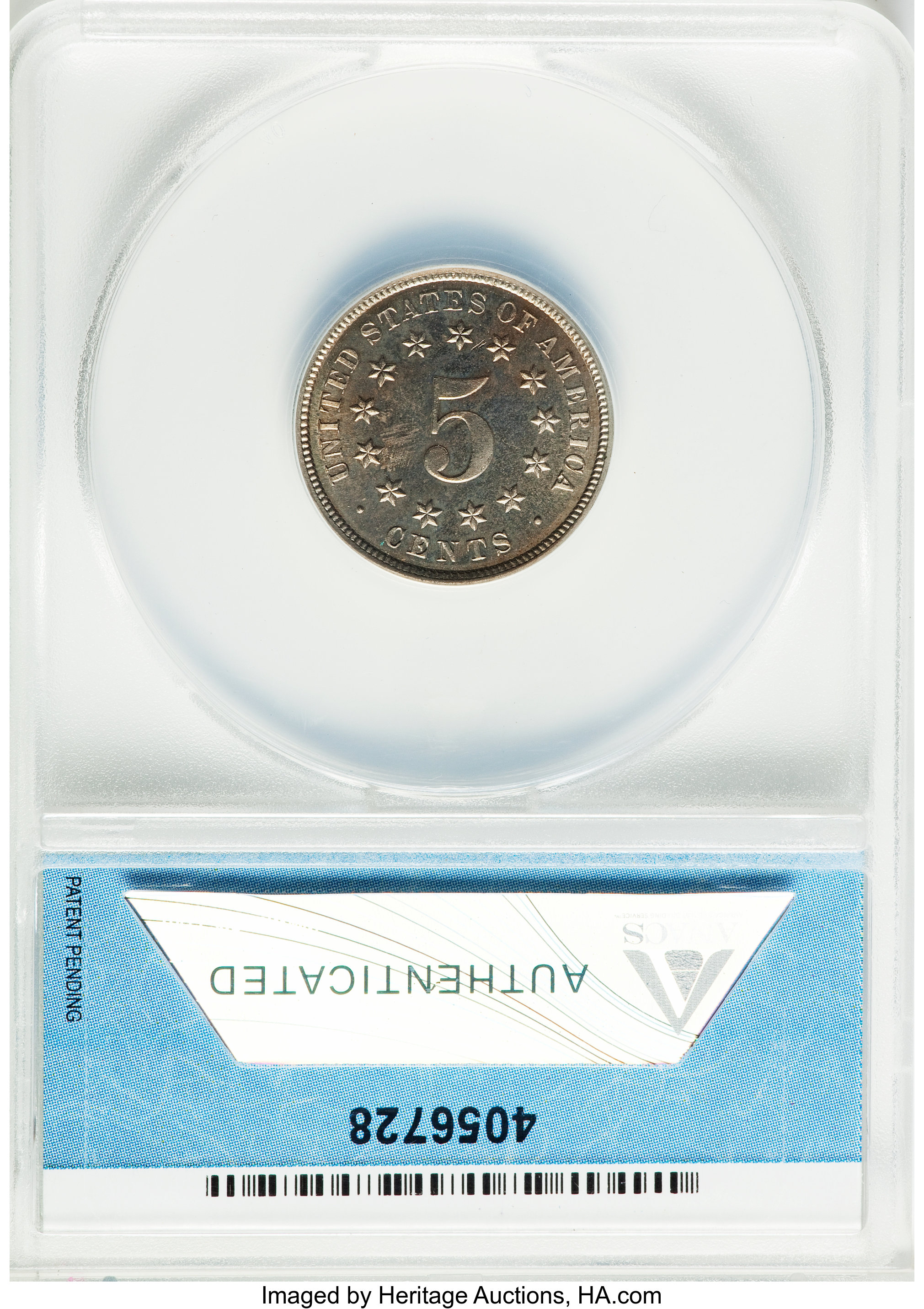 1879 5c PR60 thumbnail 2