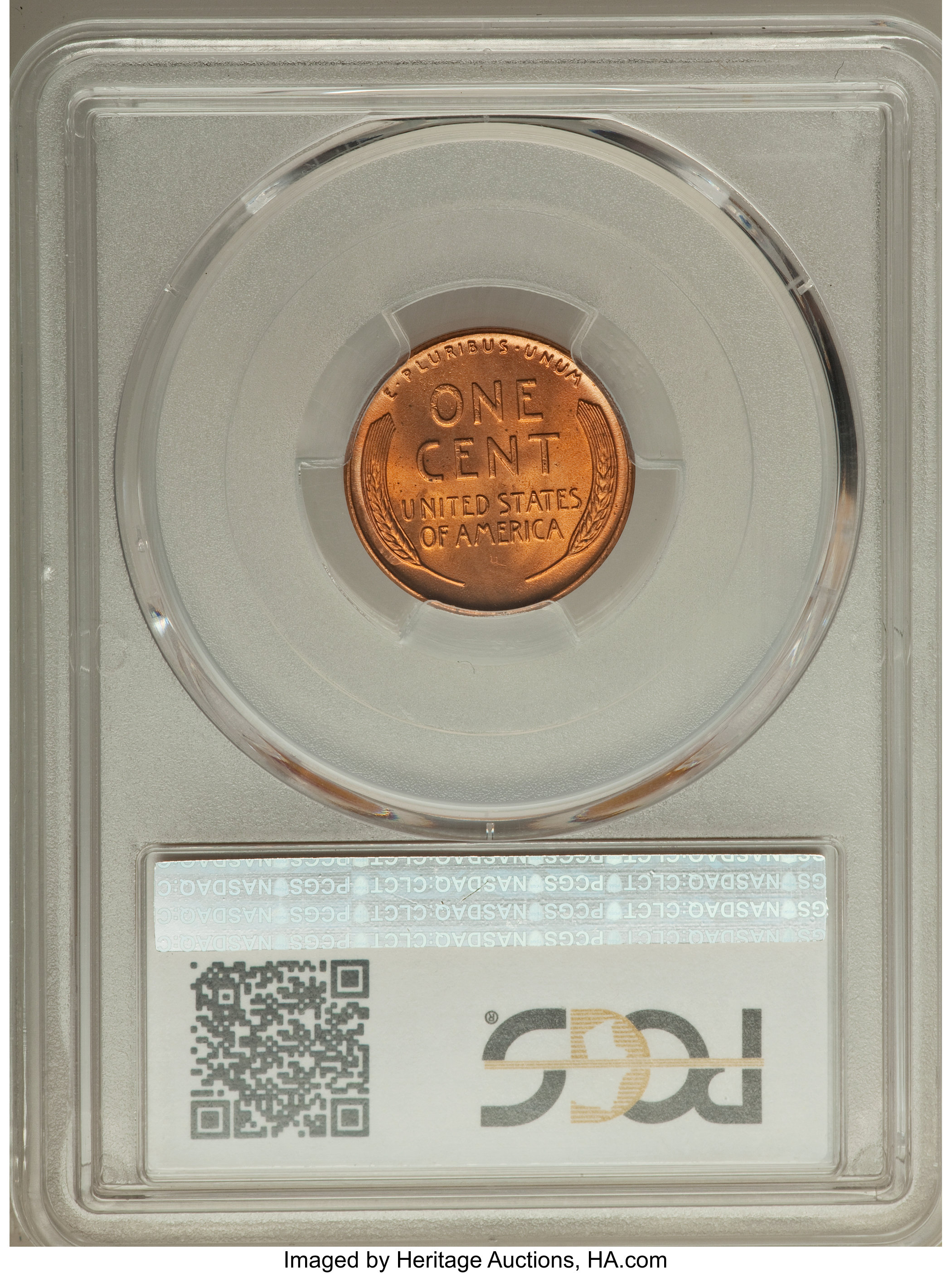 1947 1c MS RD MS65 RD CAC thumbnail 3