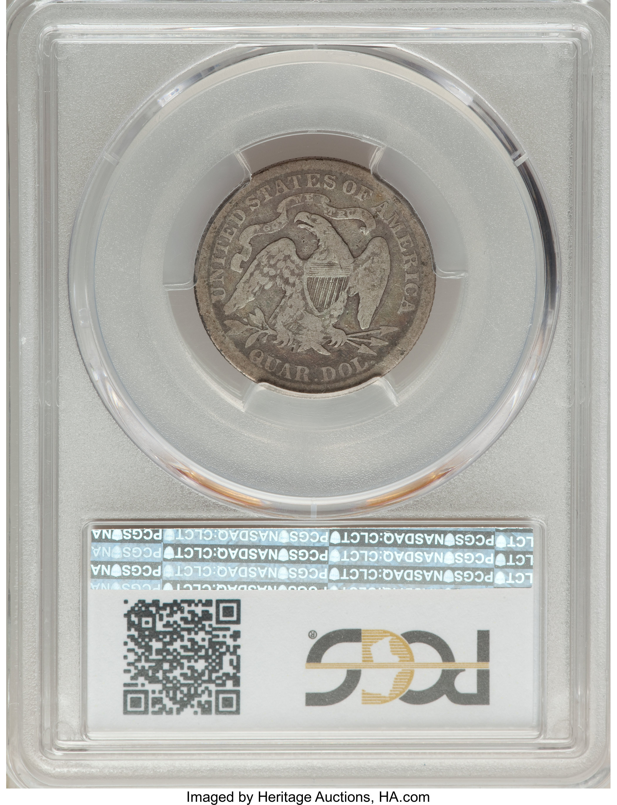 1879 25c G6 CAC thumbnail 2