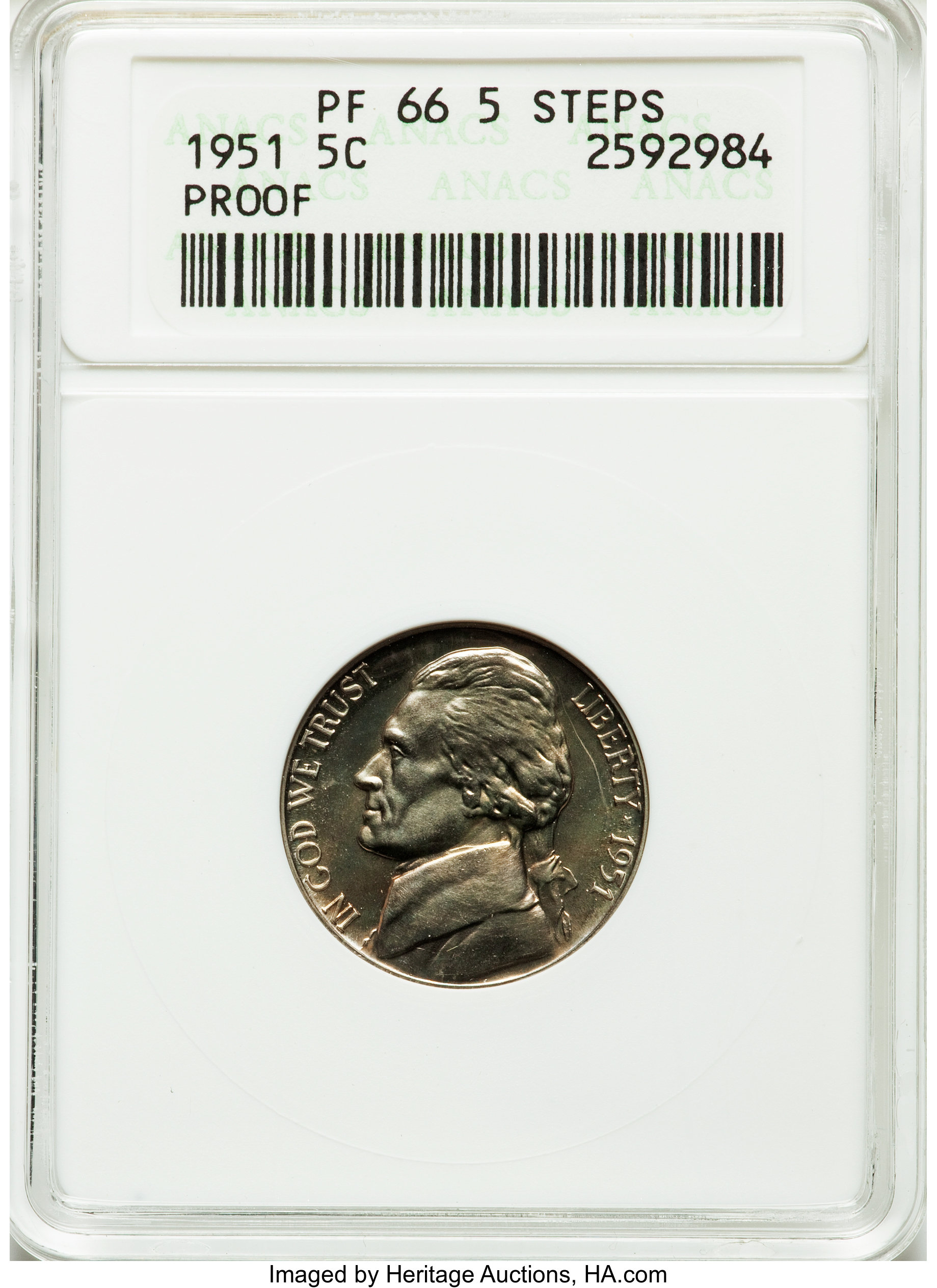 1951 1c PR RD PR64 RD thumbnail 4