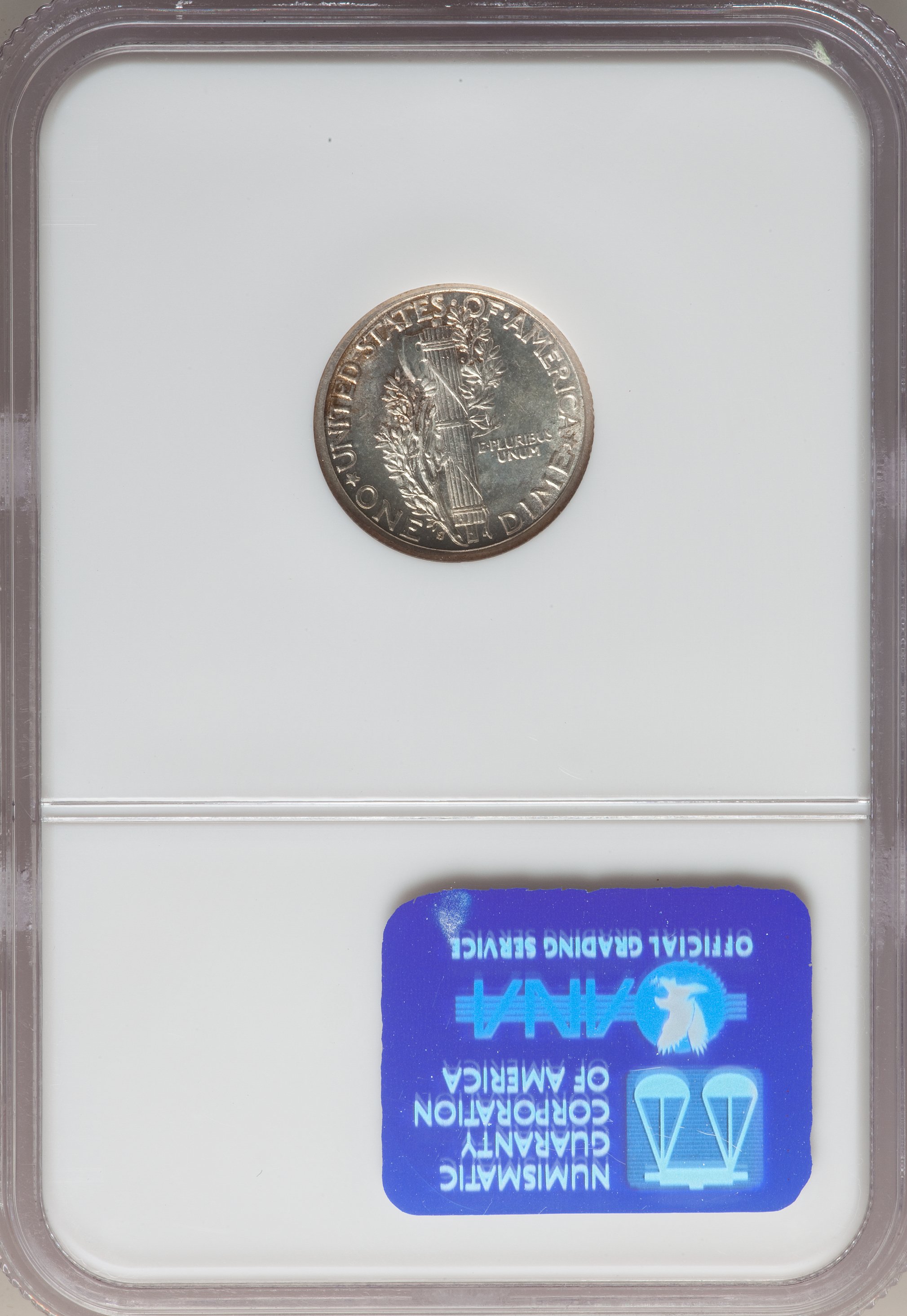 1916-S 10c Mercury XF40 CAC thumbnail 18
