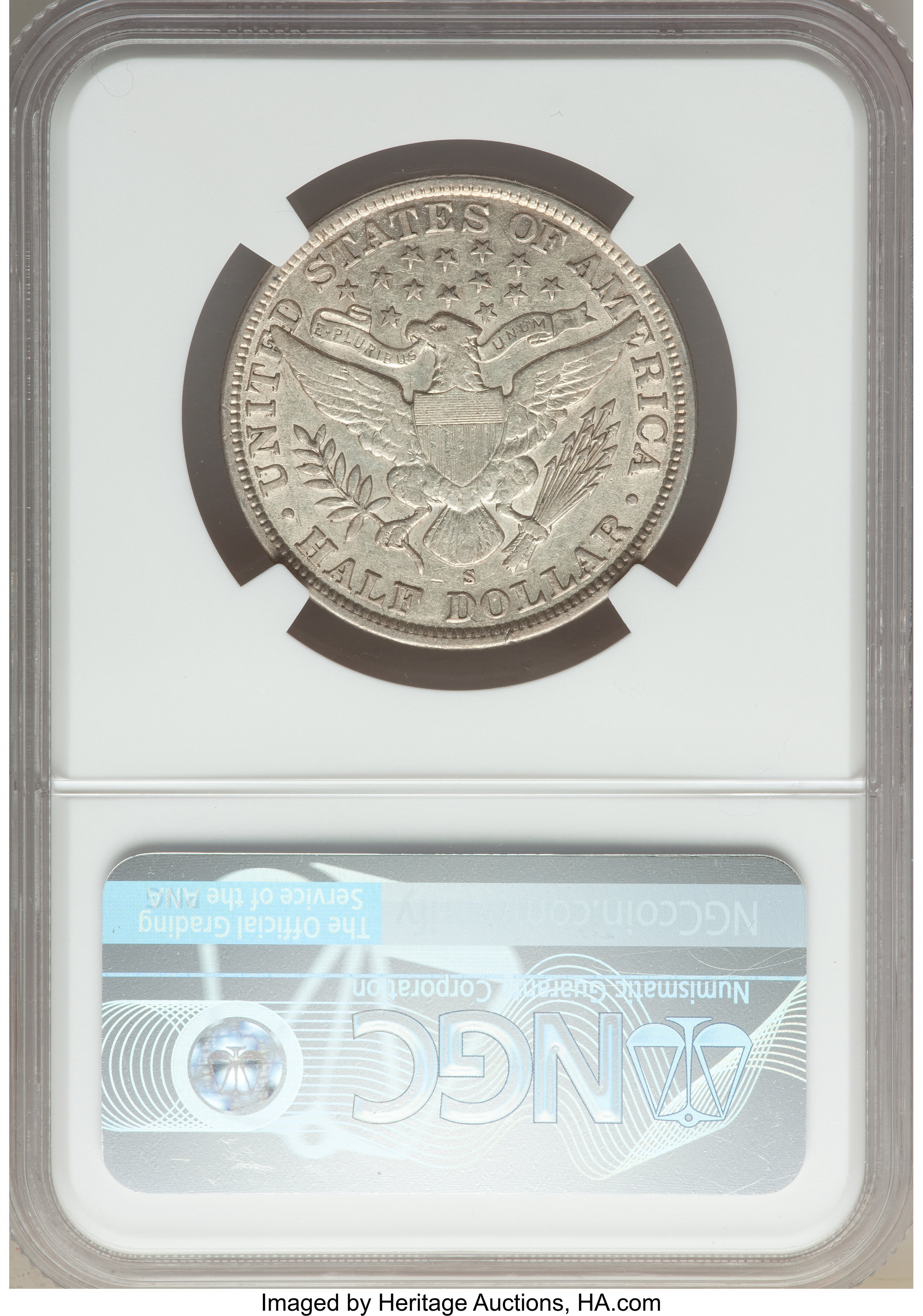 1907-S 50c VF30 thumbnail 2