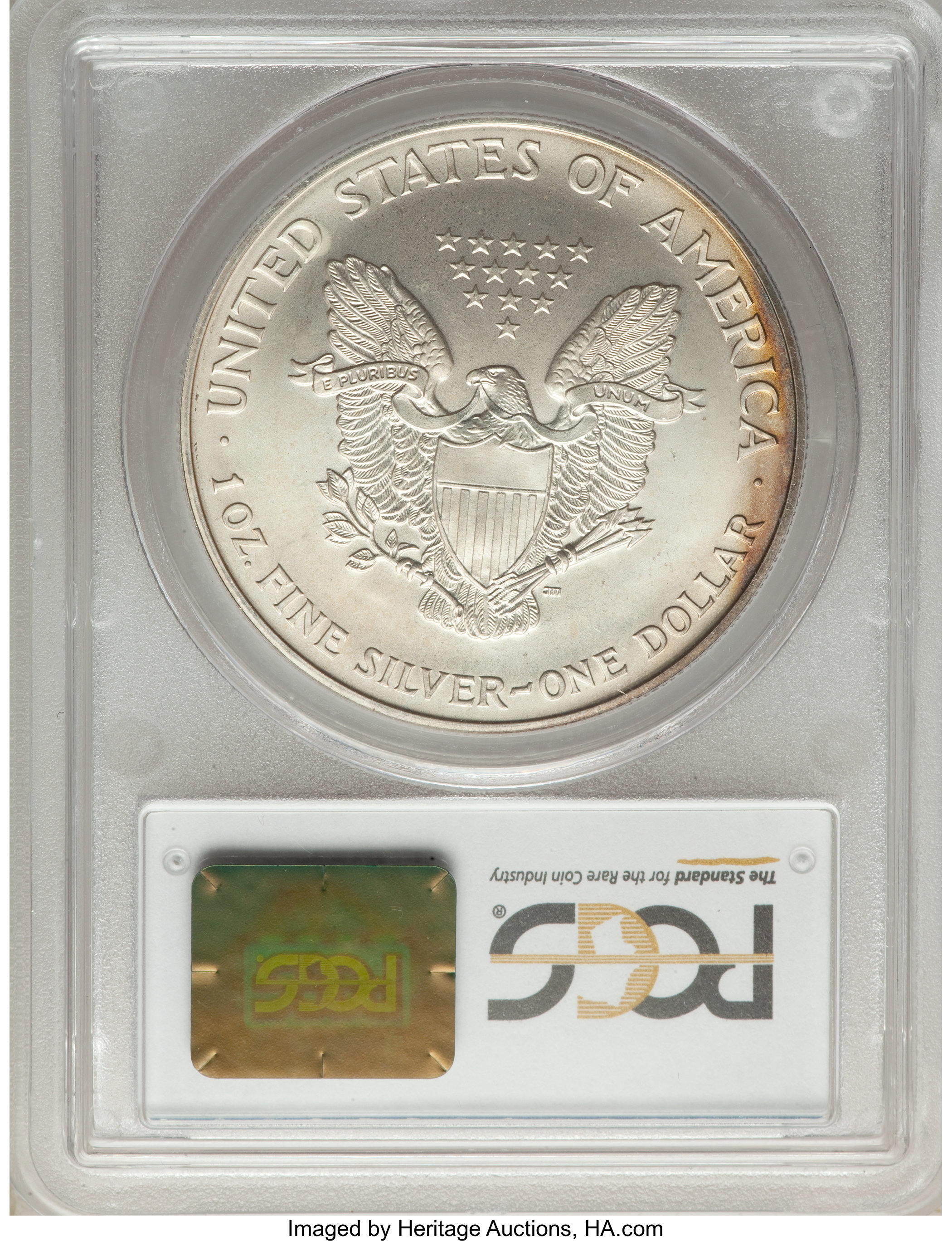 1996 $1  Silver Eagle MS63 thumbnail 2