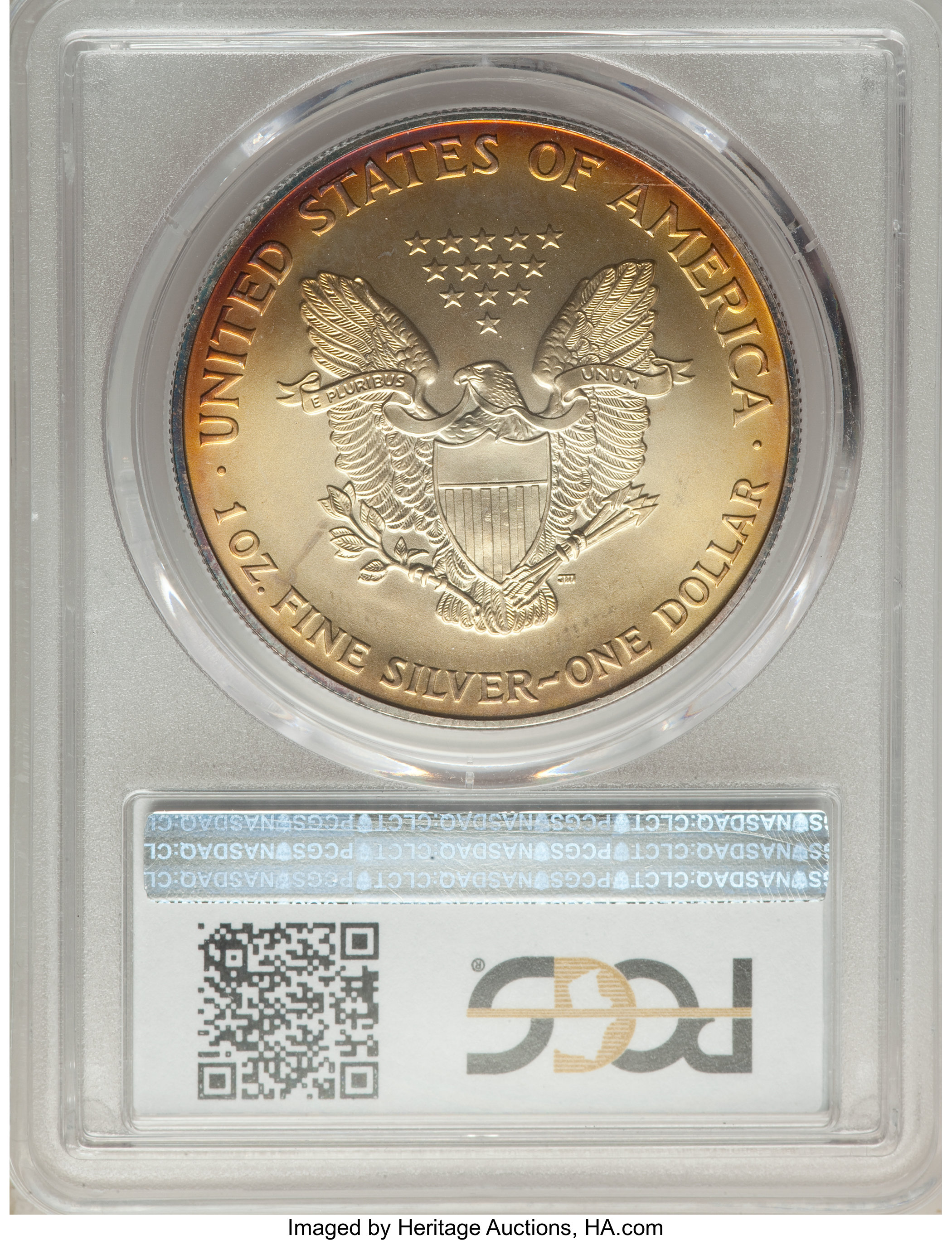 1996 $1  Silver Eagle MS66 thumbnail 7
