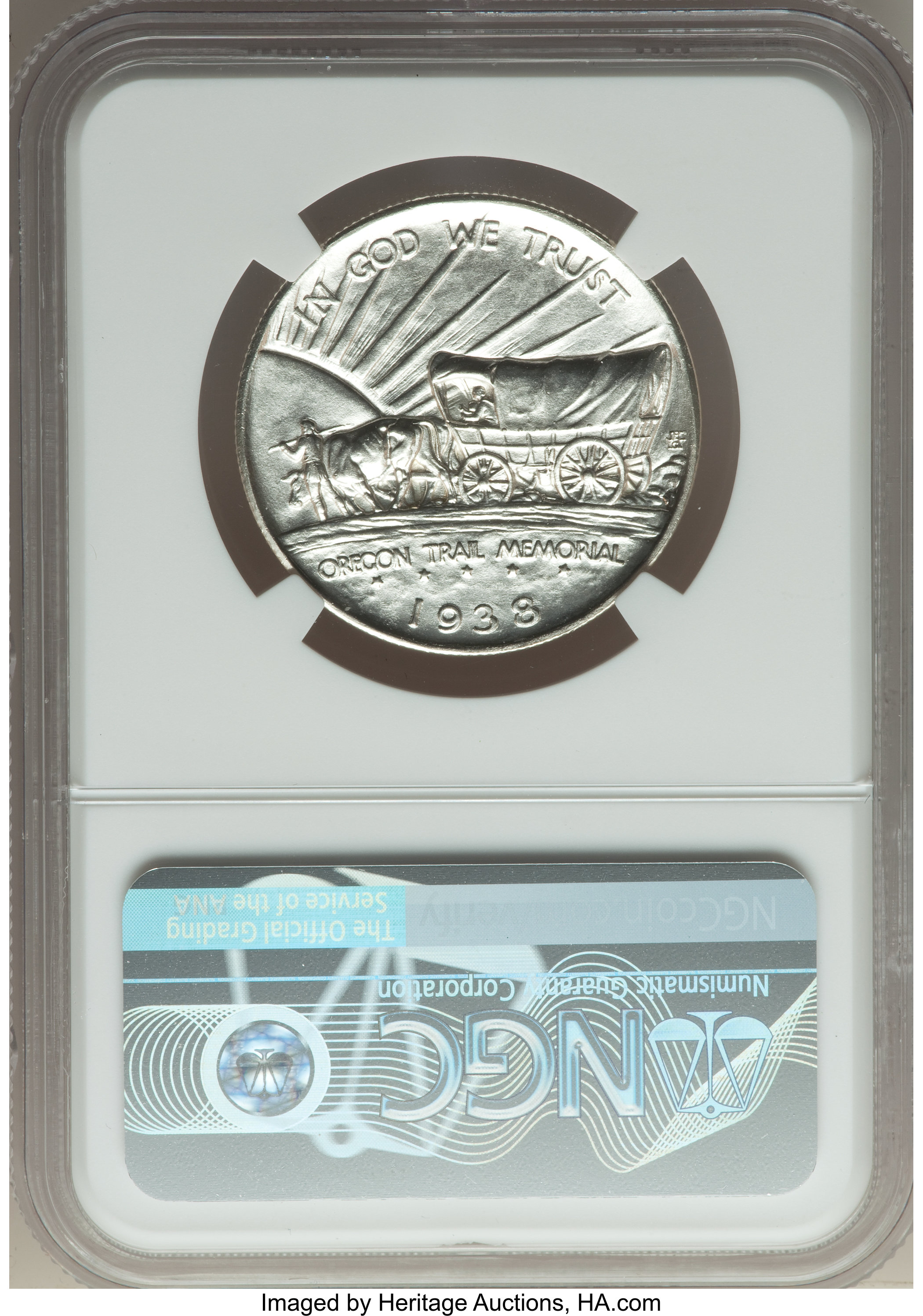 1938-S 50c Oregon Trail AU55 thumbnail 13