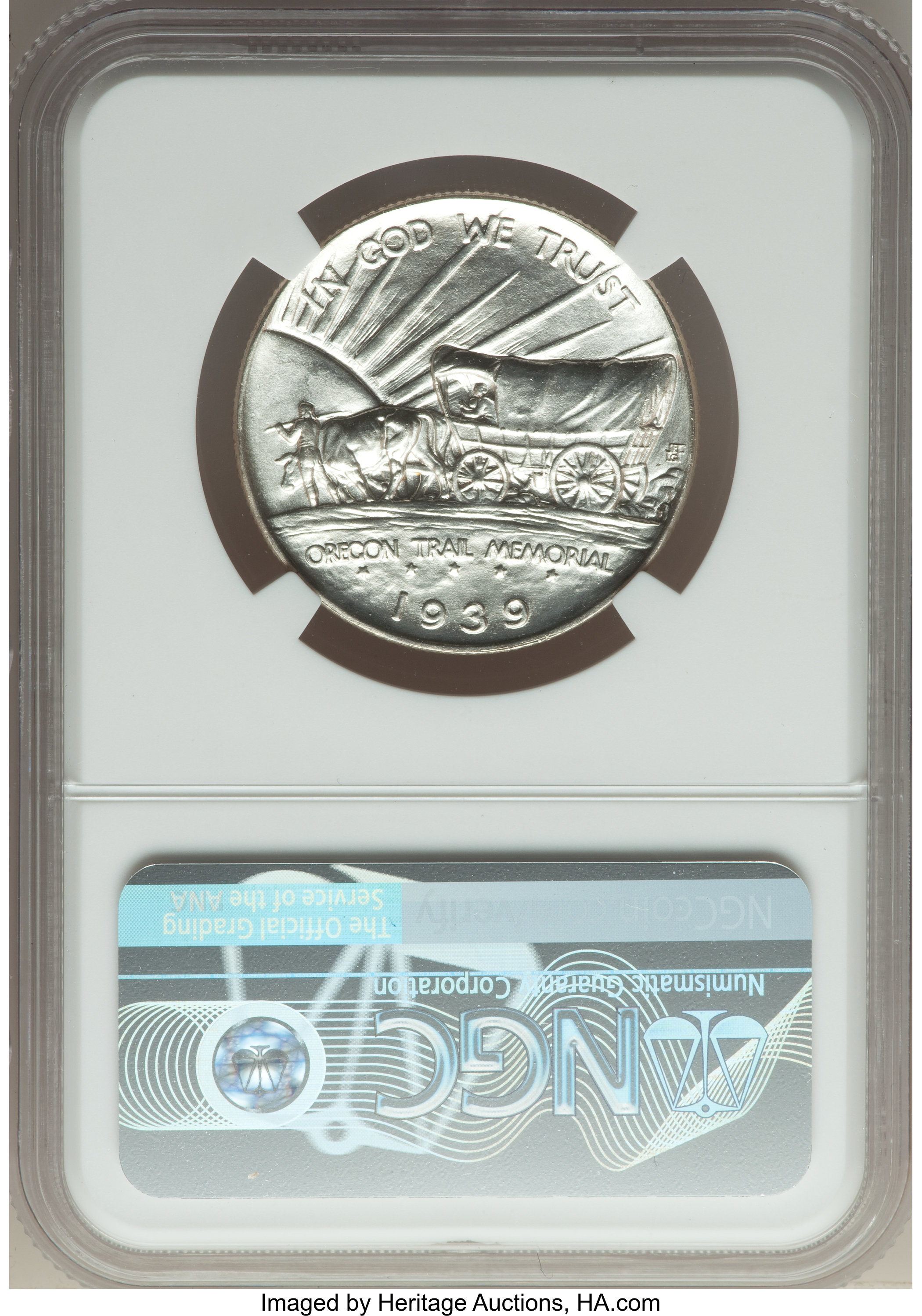 1939-D 50c Oregon Trail XF40 thumbnail 12