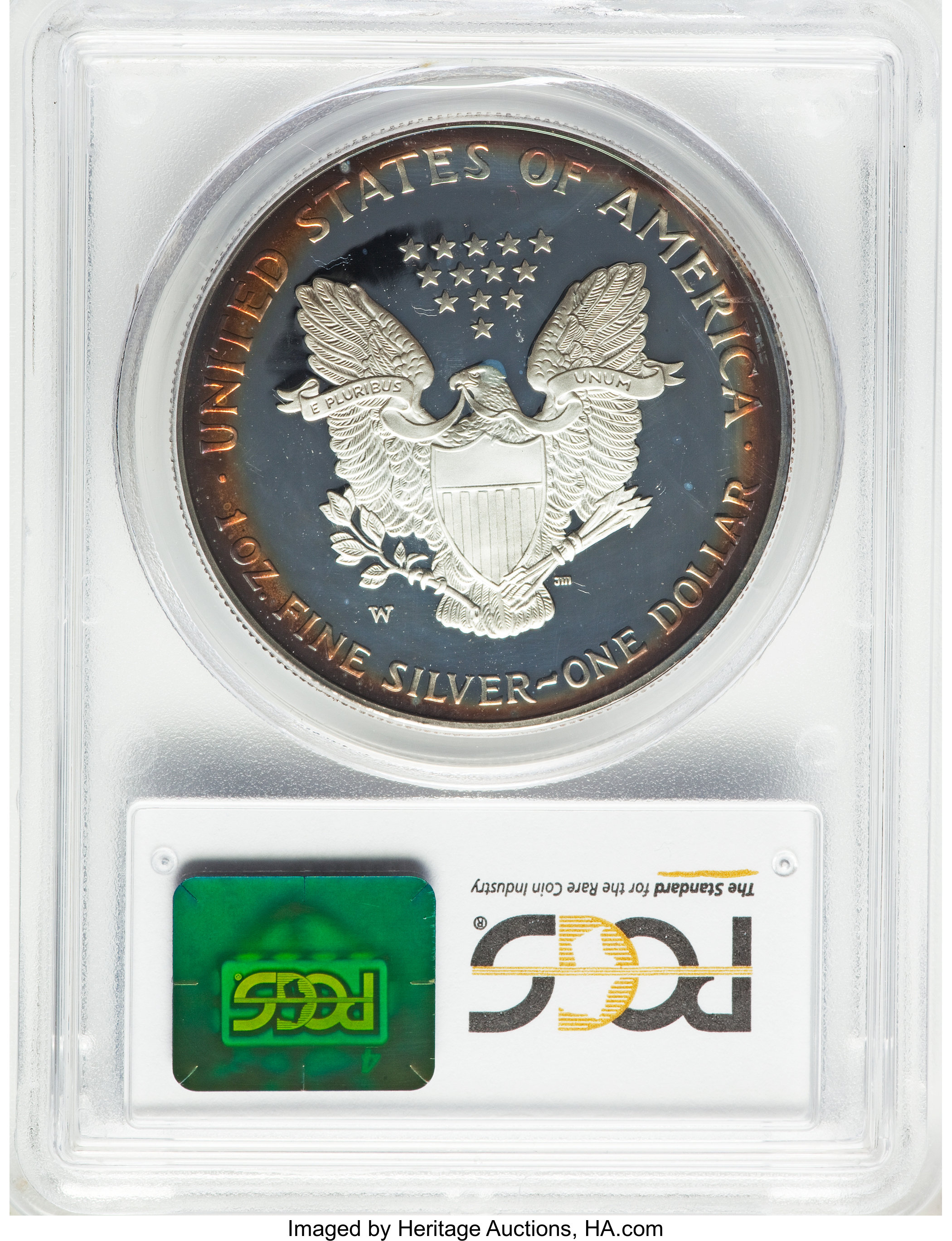 2002-W $1  Silver Eagle PR DCAM PR64 DCAM thumbnail 20