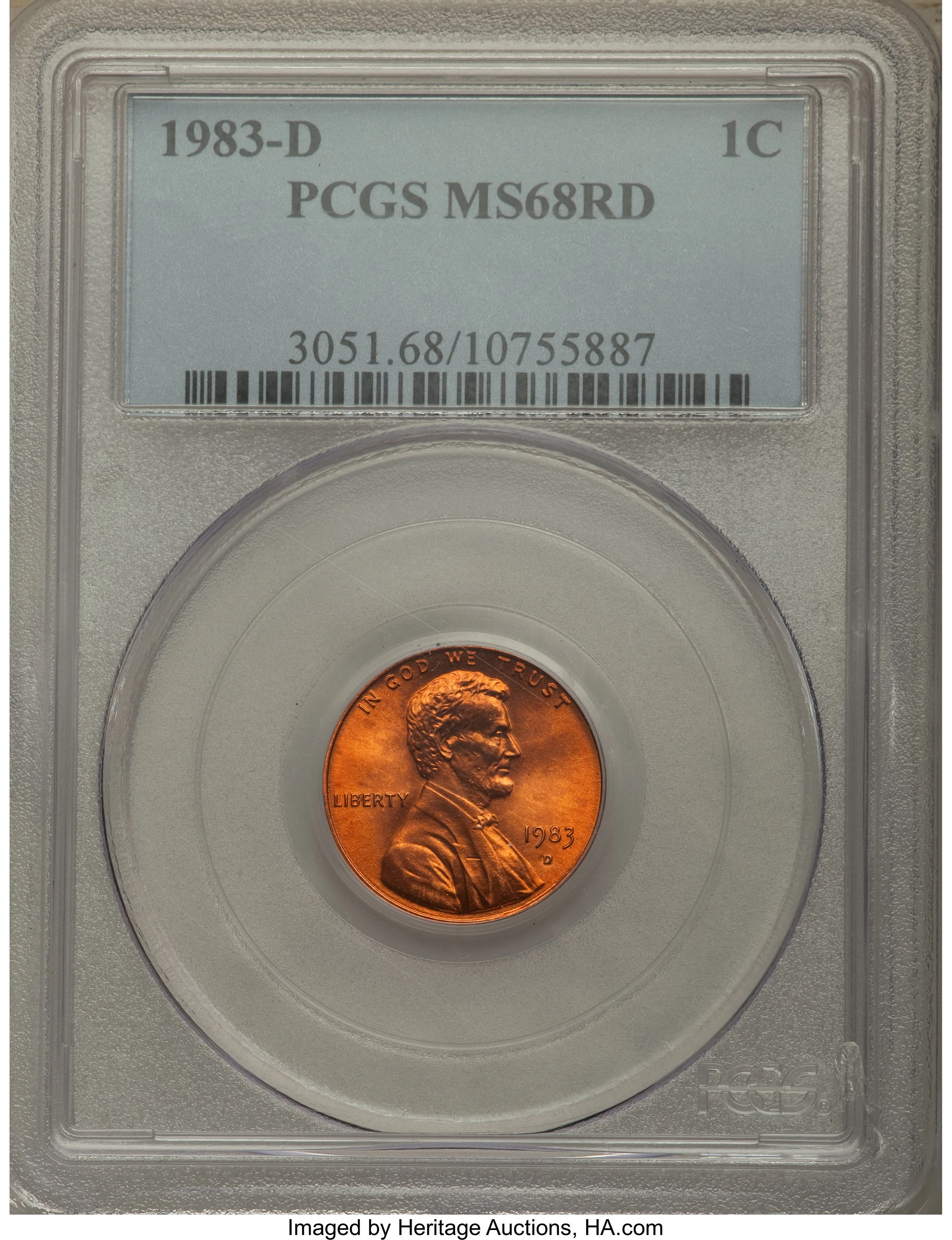 USA 1983 D 1 Cent - Lincoln EF