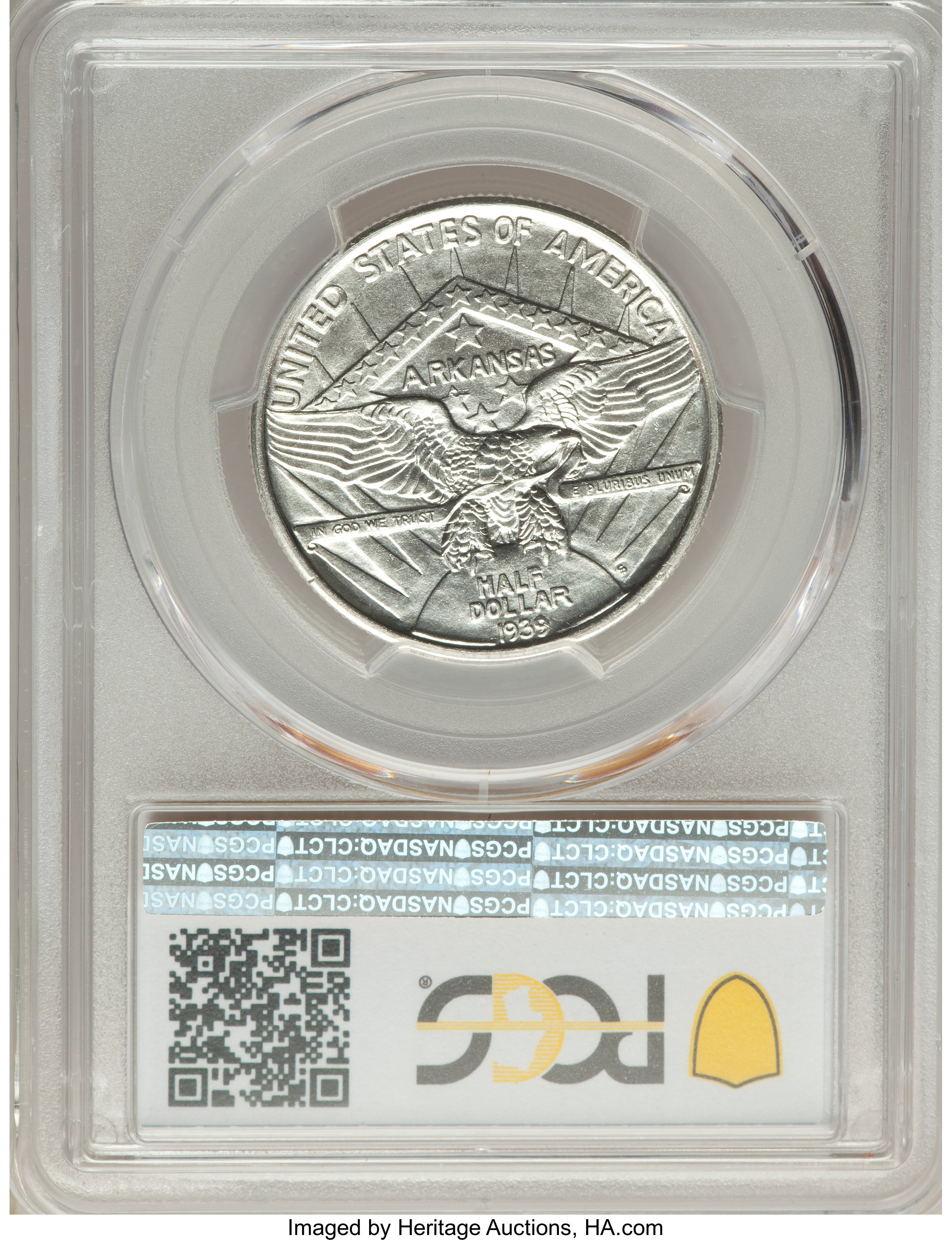 1939-S 50c Arkansas AU53 thumbnail 13