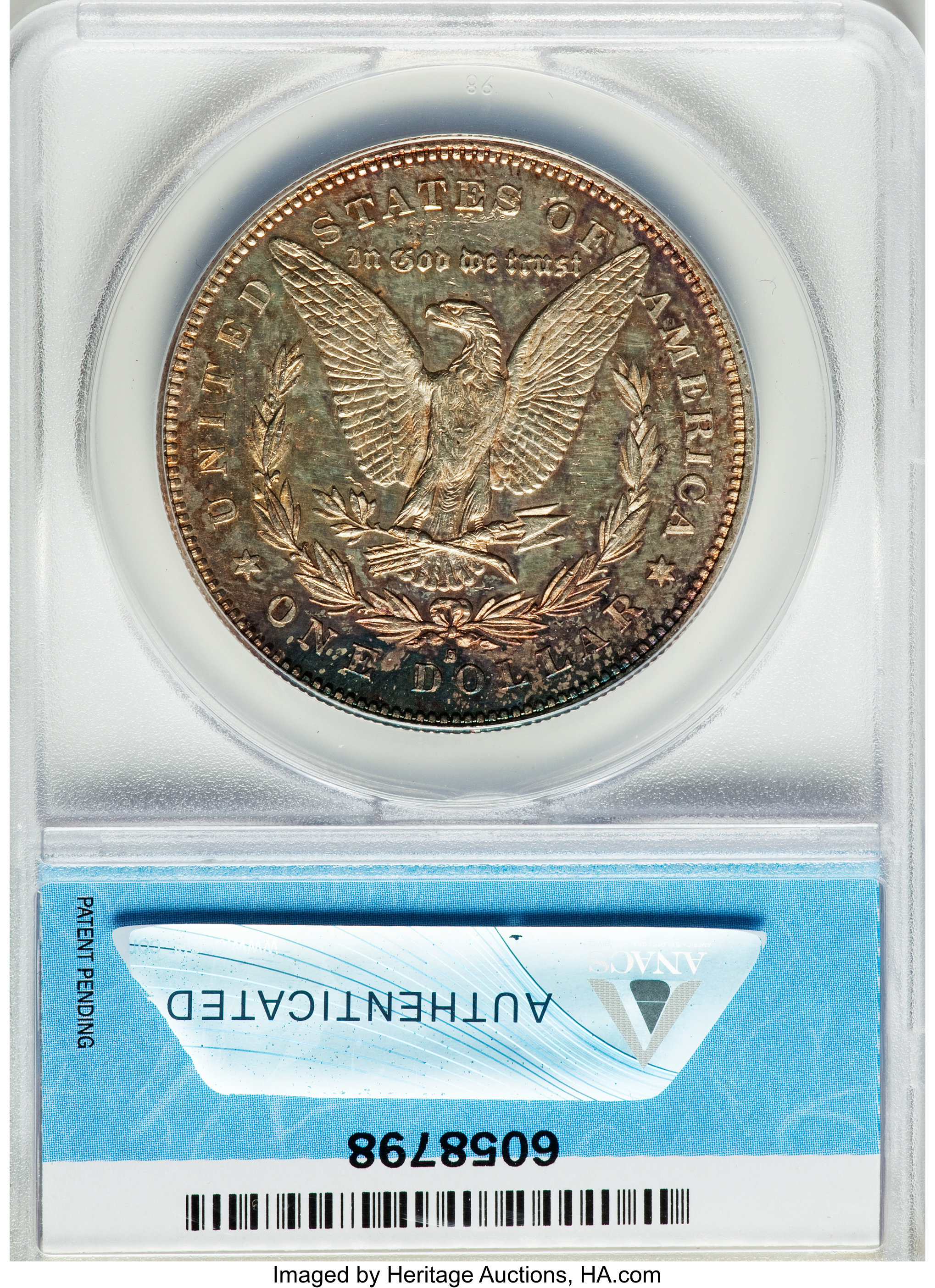image for: 1879-S $1 Reverse of 1878, VAM-51, MS61 Prooflike ANACS. A Top 100 Variety....