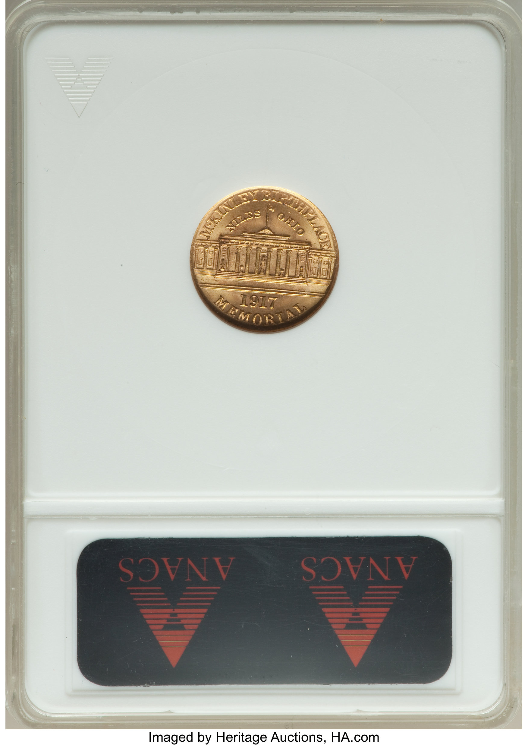 1917 G$1 McKinley Memorial MS61 thumbnail 2