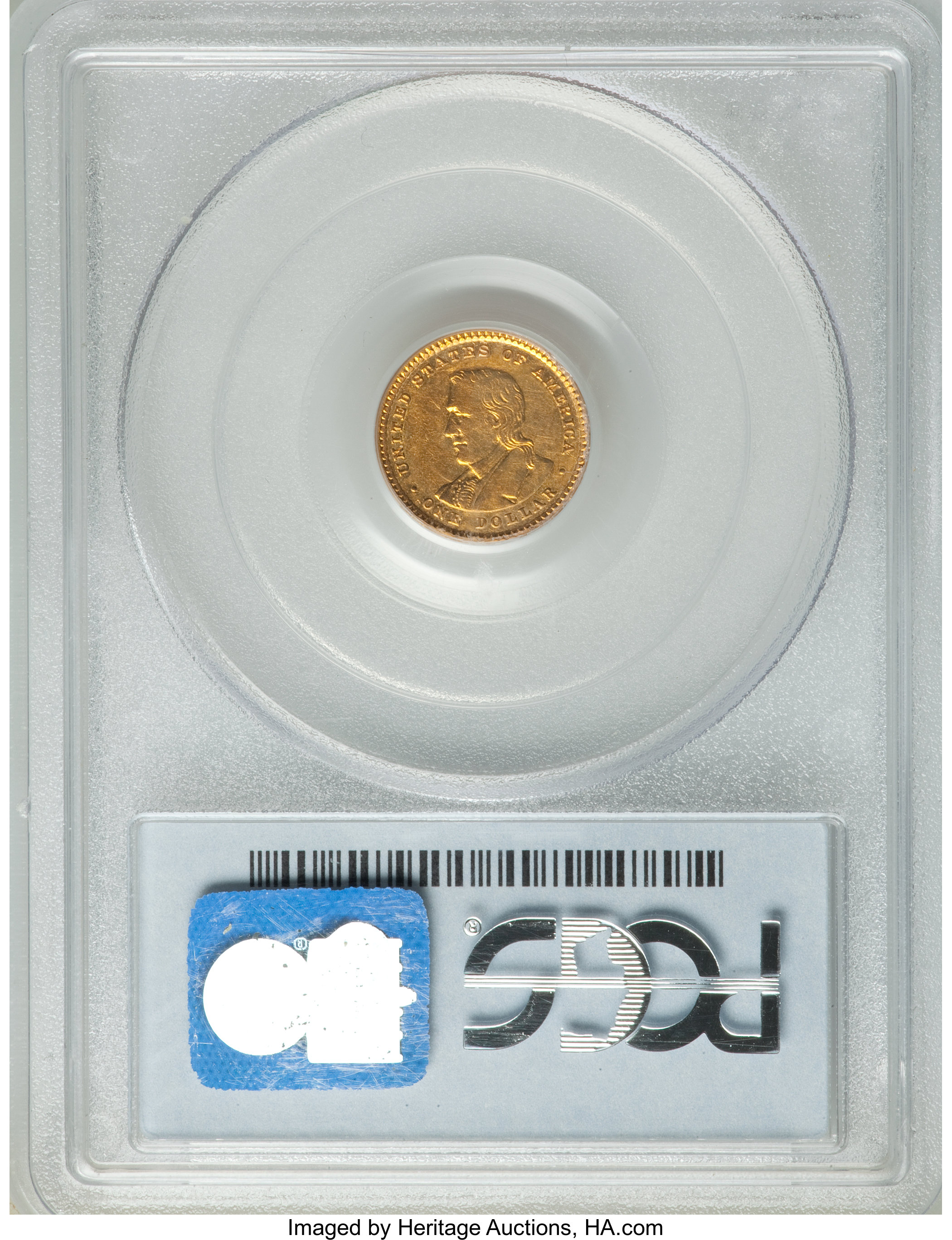 1905 G$1 Lewis & Clark Expo AU55 thumbnail 2