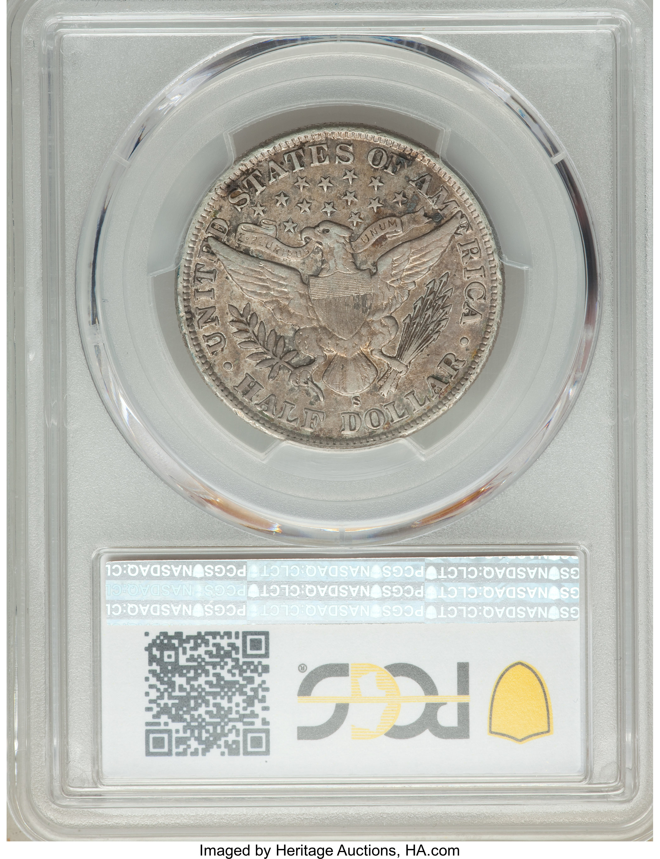 1907-S 50c XF45 thumbnail 2