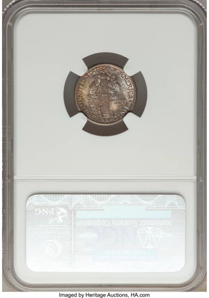 image for: 1916 10C MS67 NGC. CAC. Ex: Newman. NGC Census: (8/1). PCGS Population: (5/0). CDN: $675 Whsle. Bid for problem-free NGC/PC...