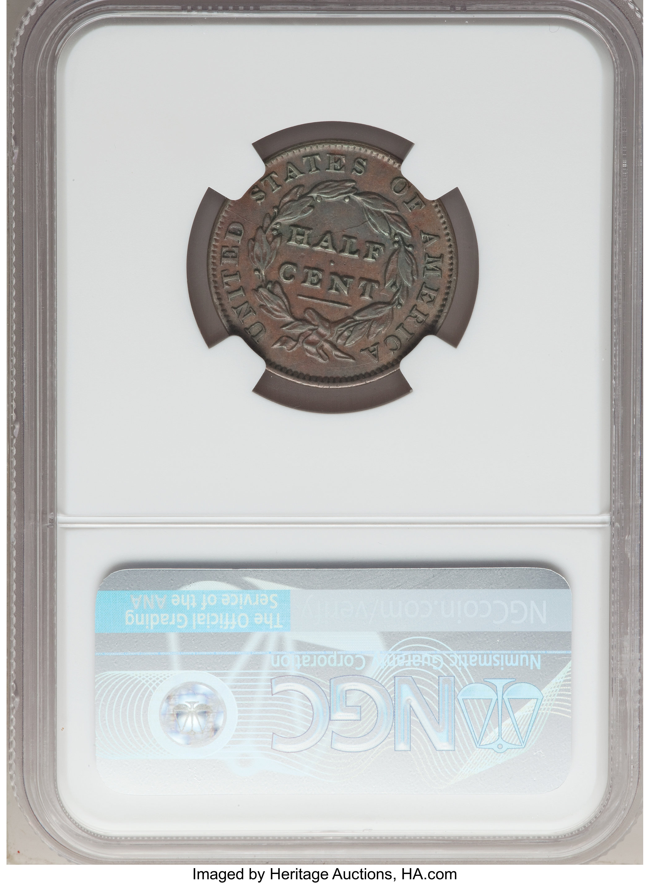 1835 1/2c C-2 MS BN G6 BN thumbnail 11