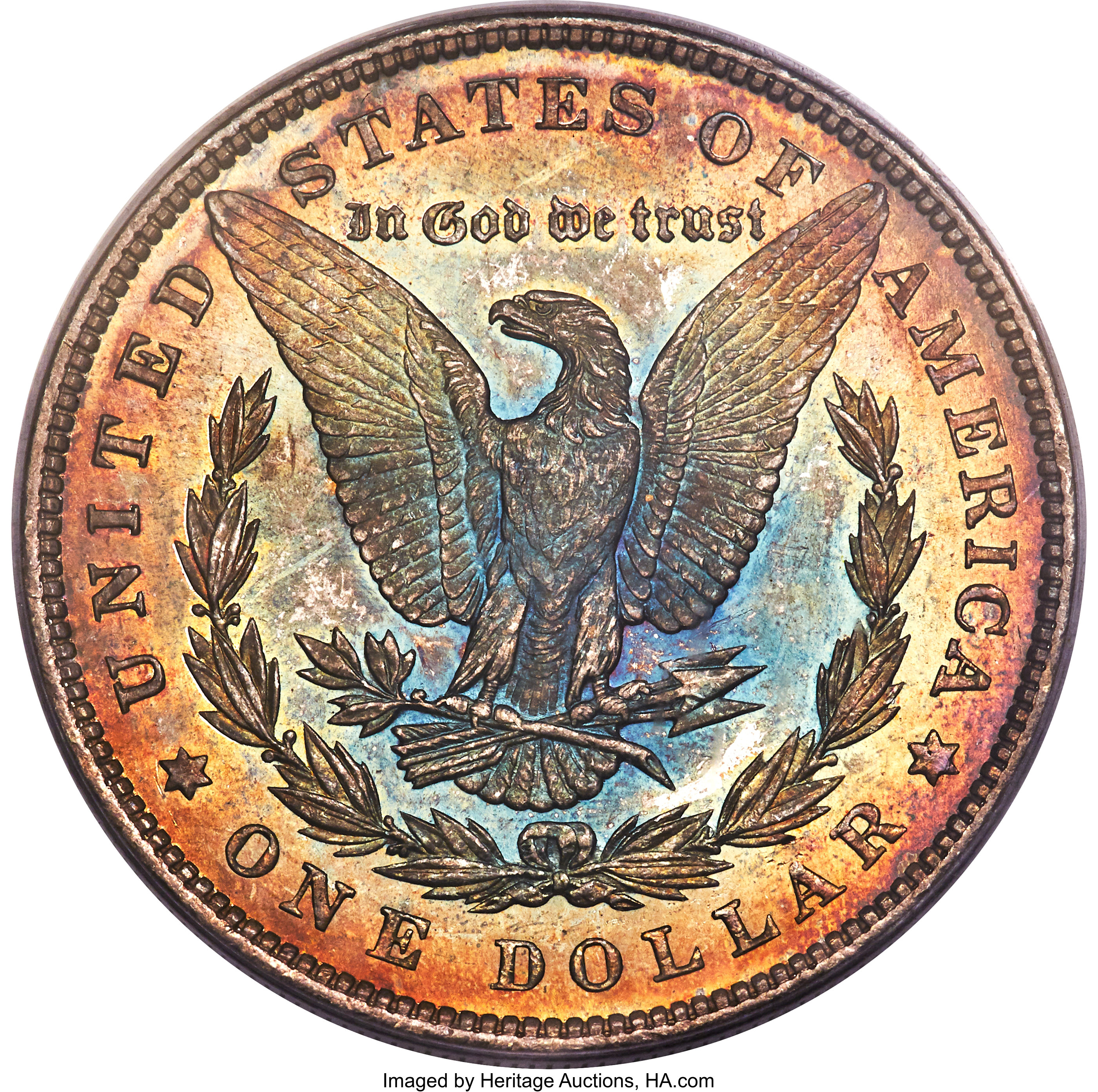 image for: 1878 7TF $1 Reverse of 1879 MS63 Prooflike PCGS. PCGS Population: (95/53). NGC Census: (72/23). CDN: $440 Whsle. Bid for pr...