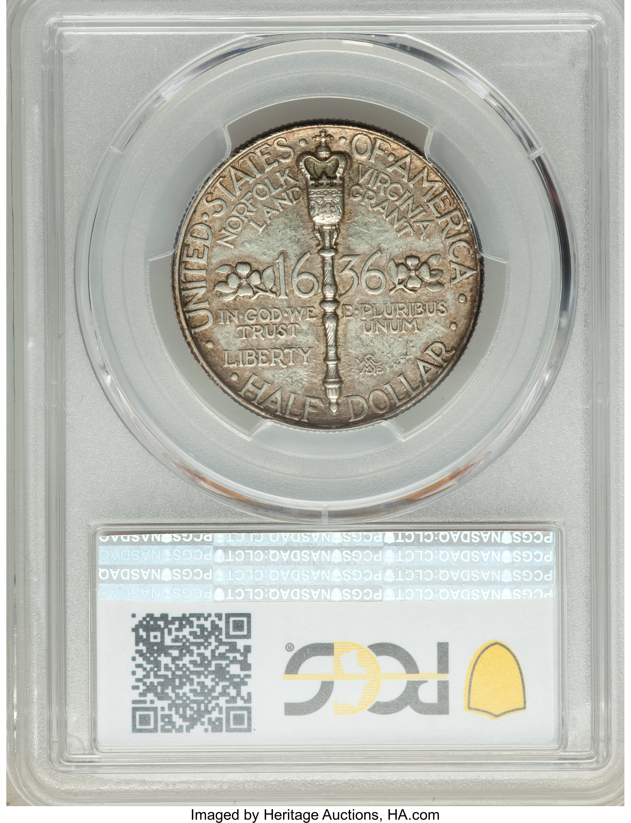 1936 50c Norfolk XF45 thumbnail 4