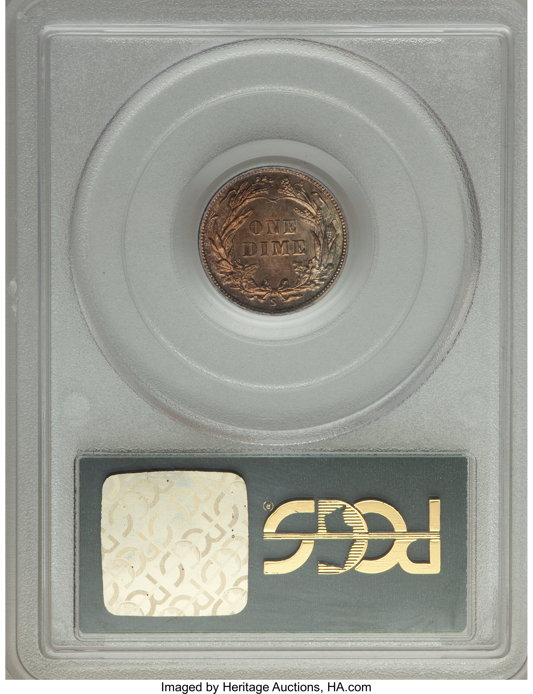 1916-S 10c Barber MS65 thumbnail 4