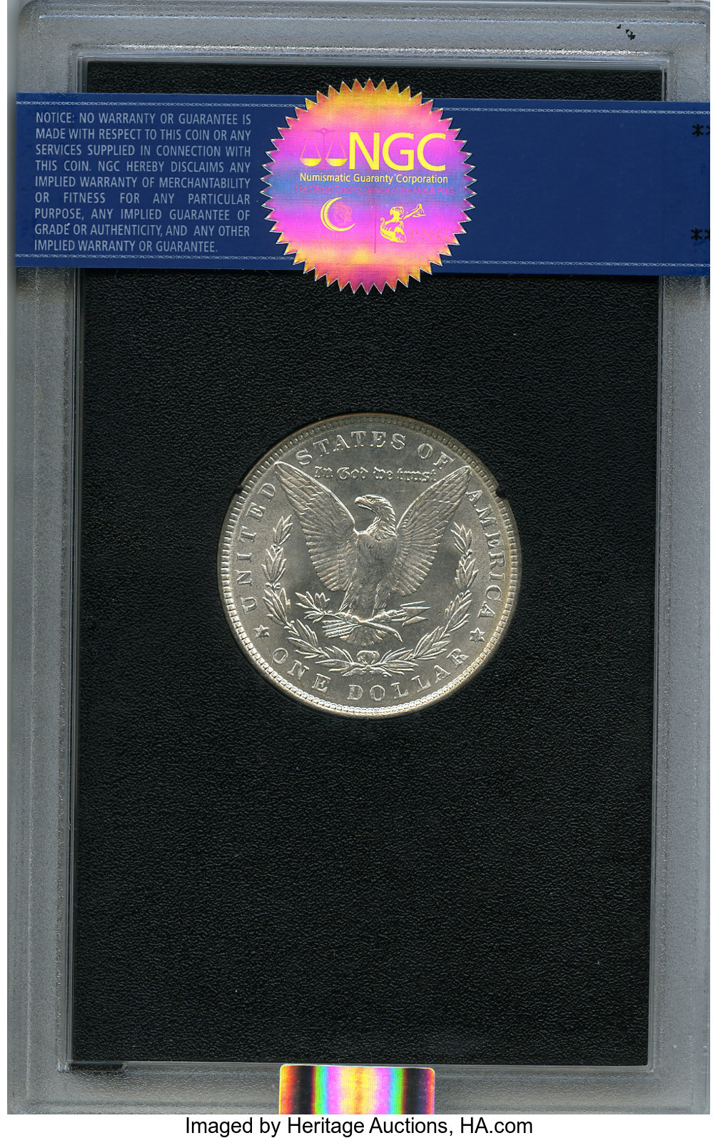 image for: 1886 $1 GSA Hoard MS64 NGC. NGC Census: (0/0). PCGS Population: (1/0). MS64. ...