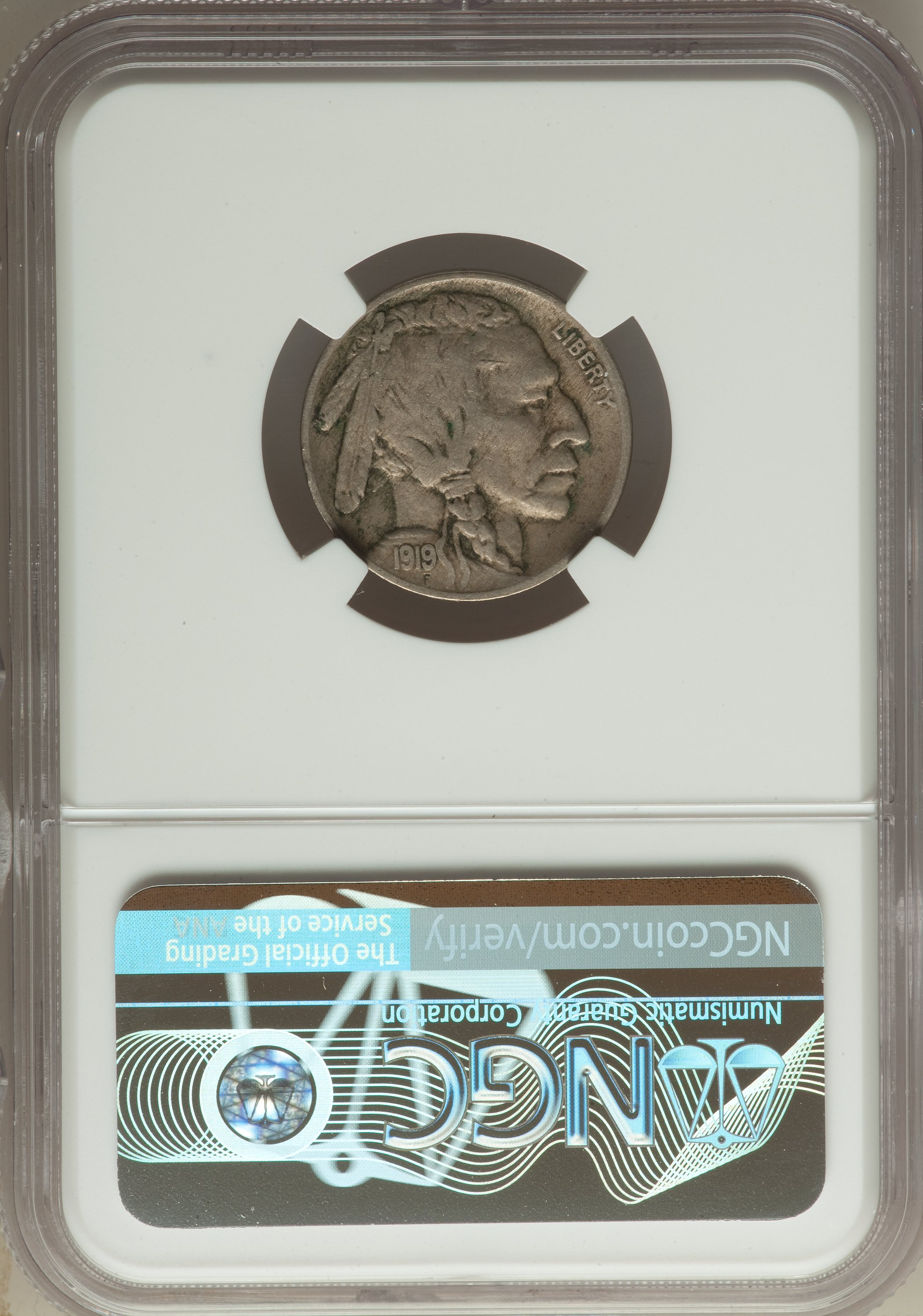 1919 5c VG10 CAC thumbnail 13