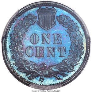 image for: 1889 1C PR64 Brown PCGS. PCGS Population: (86/78). NGC Census: (58/72). PR64. Mintage 3,336. ...