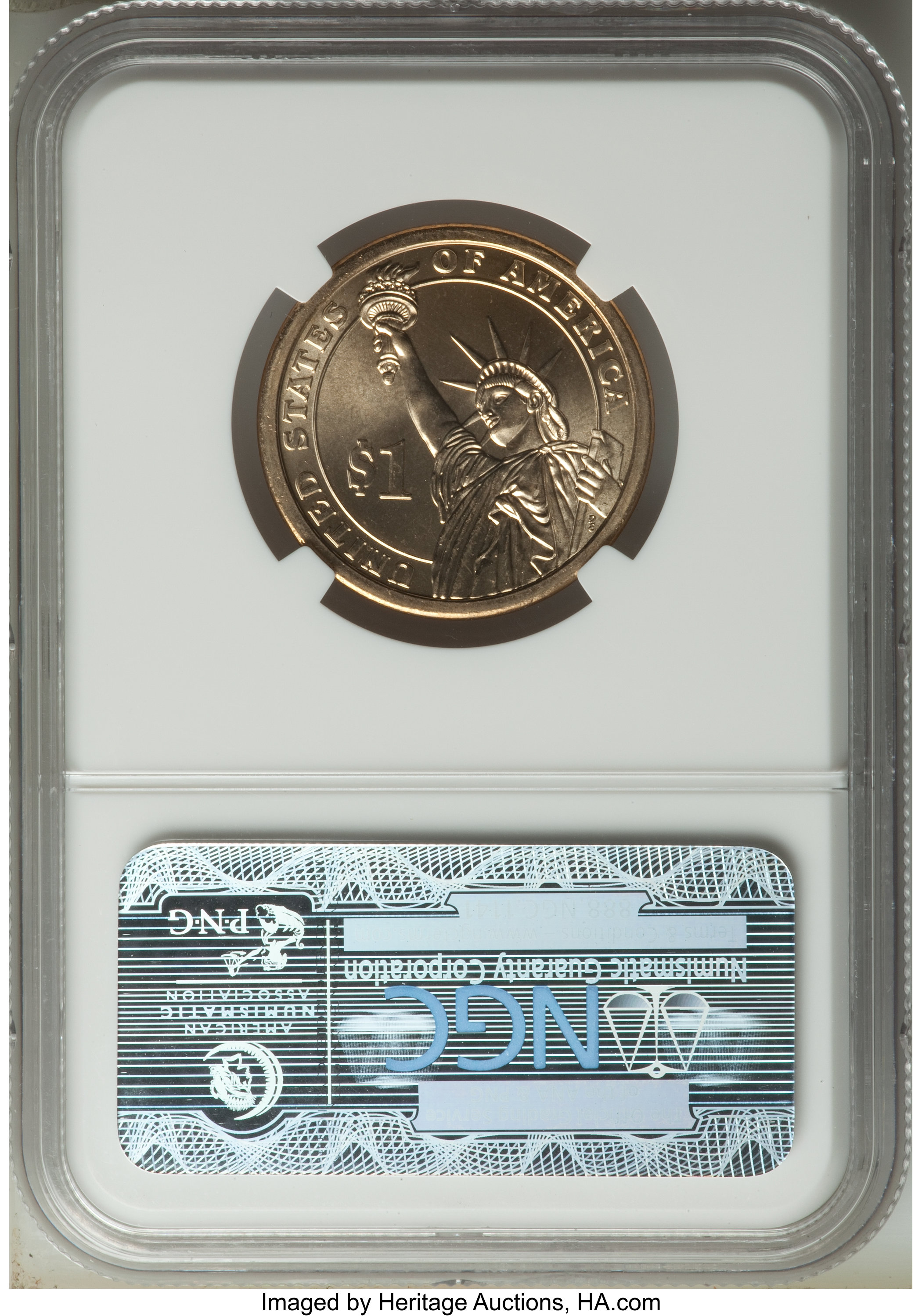 2009 Zachary Taylor One Dollar Missing Edge Lettering MS Values