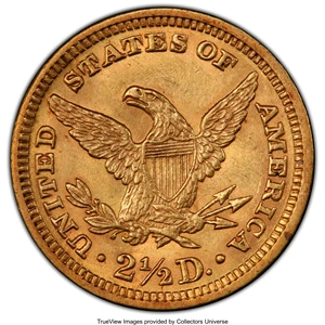 image for: 1888 $2 1/2 MS62 PCGS. PCGS Population: (107/180 and 0/9+). NGC Census: (151/185 and 0/5+). CDN: $550 Whsle. Bid for NGC/PC...