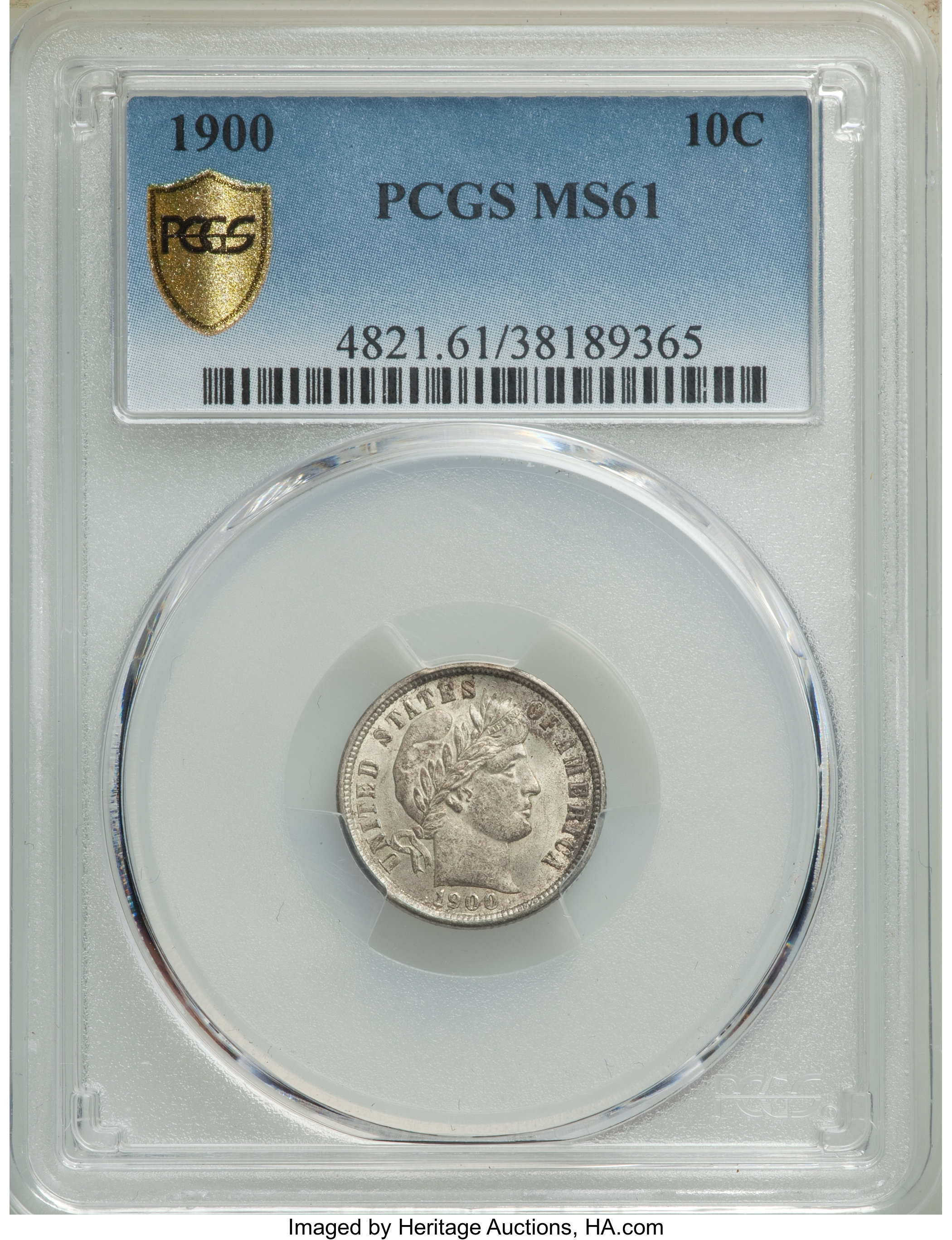 1900 10c MS60 thumbnail 6