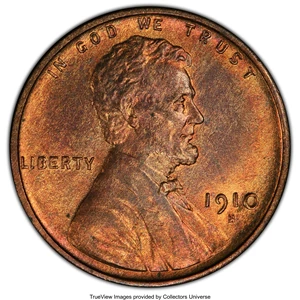 image for: 1910-S 1C MS64 Red and Brown PCGS. PCGS Population: (678/328 and 4/1+). NGC Census: (246/144 and 0/0+). CDN: $150 Whsle. Bi...