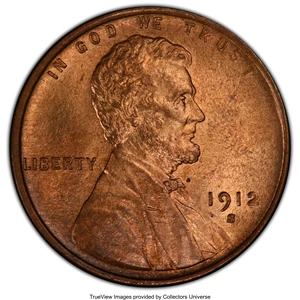 image for: 1912-S 1C MS65 Red and Brown PCGS. PCGS Population: (64/3 and 2/0+). NGC Census: (34/3 and 0/0+). CDN: $750 Whsle. Bid for ...