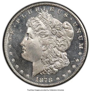 image for: 1878-S $1 MS65+ Prooflike PCGS. PCGS Population: (154/20). NGC Census: (201/26). CDN: $415 Whsle. Bid for NGC/PCGS MS65. Mi...