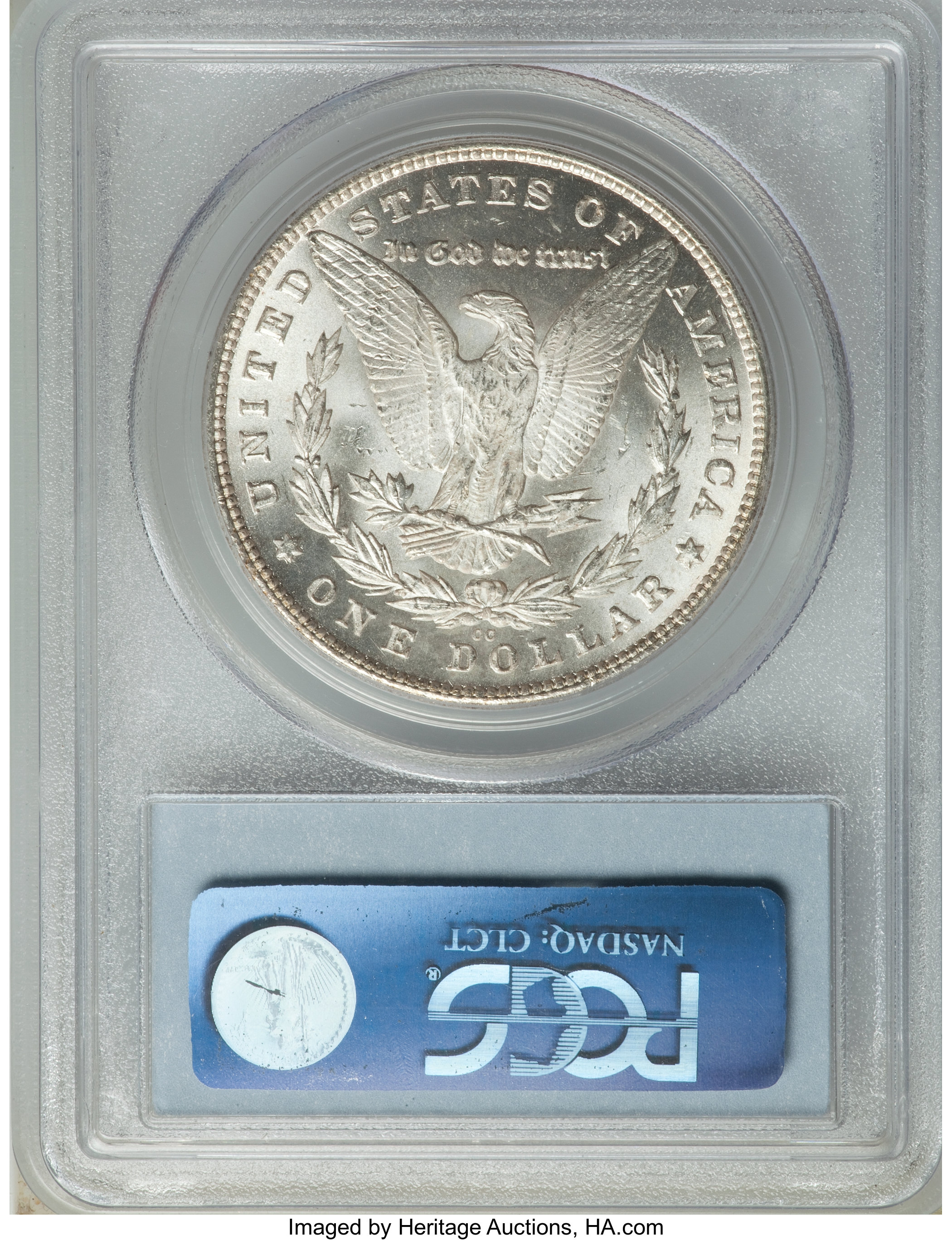 1880-CC $1  8/High 7 AU58 thumbnail 6