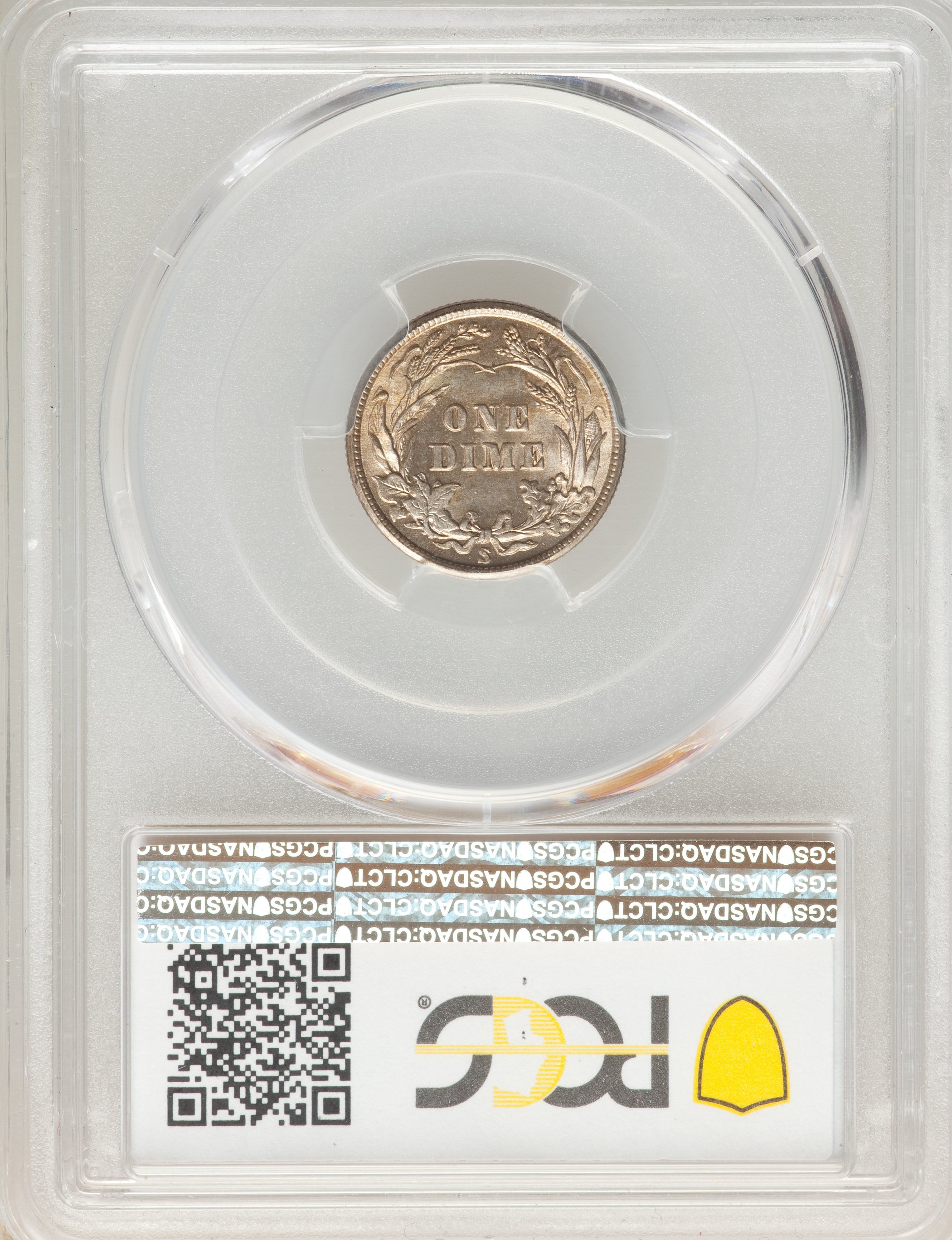 1916-S 10c Barber MS65 thumbnail 2