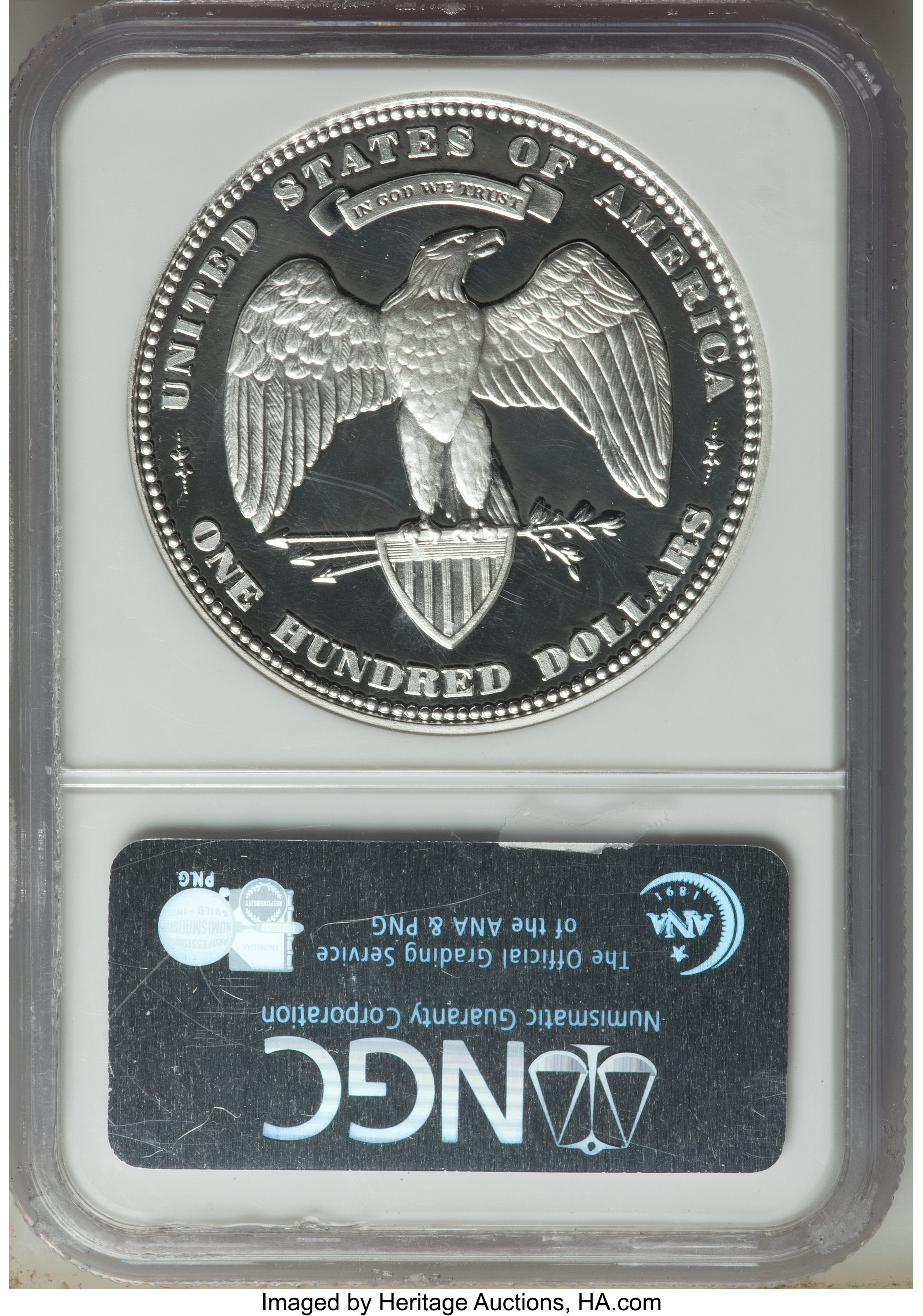 2005 $1  Silver Eagle MS63 CAC thumbnail 2