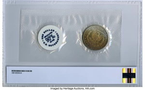 image for: 1878-CC $1 GSA Soft Pack MS64 NGC. NGC Census: (949/134). PCGS Population: (62/12). CDN: $850 Whsle. Bid for NGC/PCGS MS64....