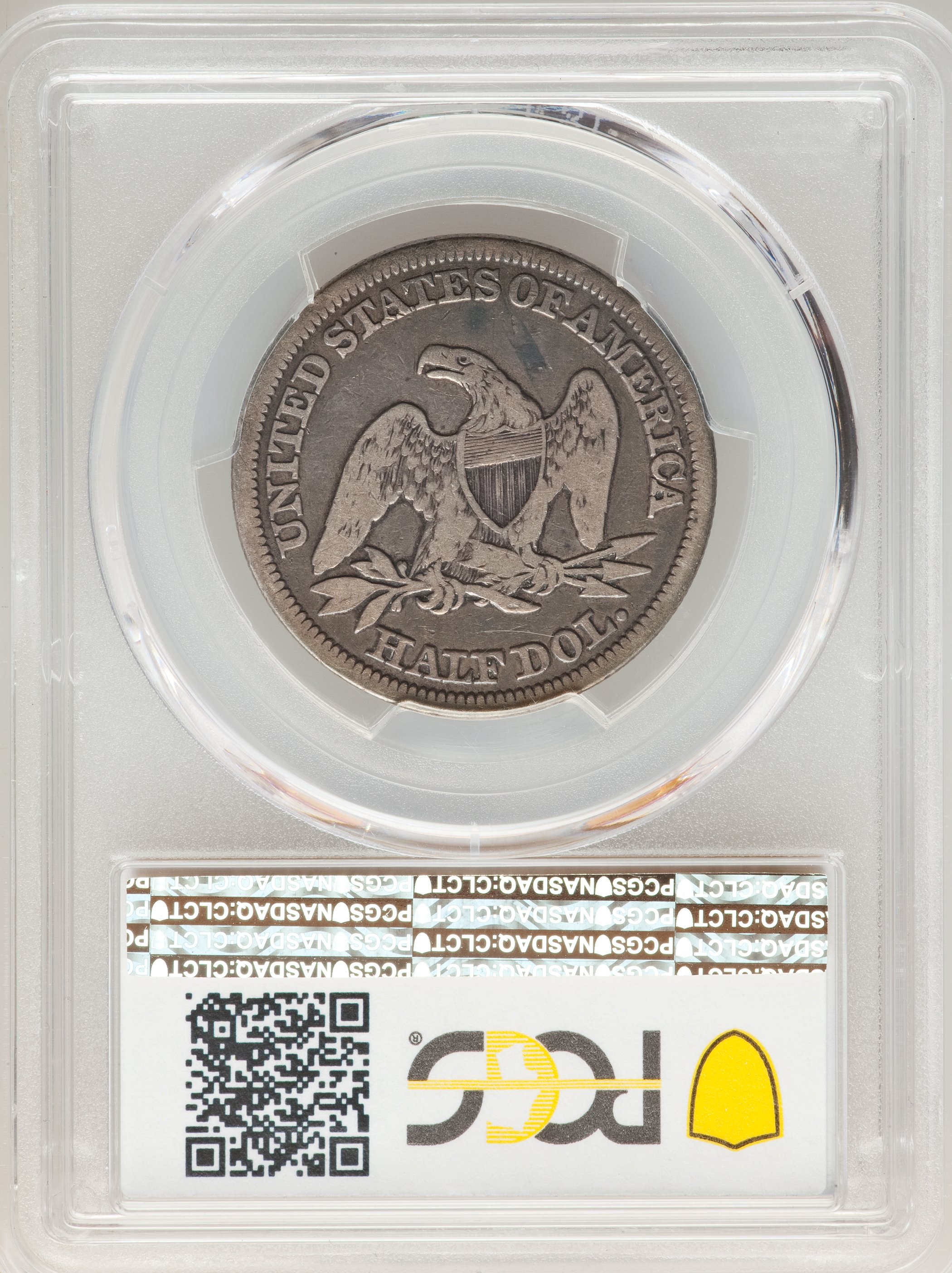 1846 50c Tall Date F12 thumbnail 2