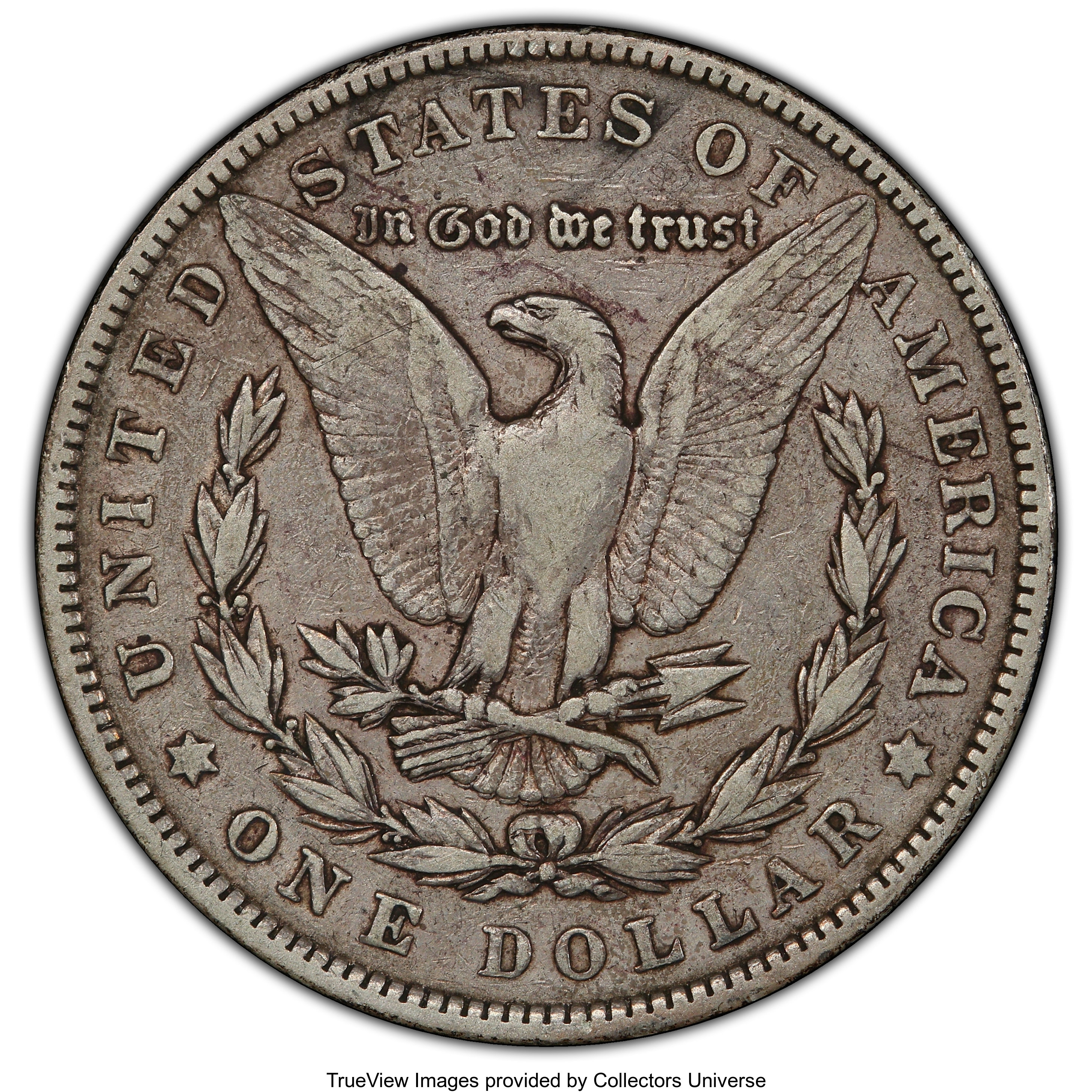 image for: 1901 $1 Doubled Die Reverse VF30 PCGS. PCGS Population: (18/200 and 0/1+). NGC Census: (7/95 and 0/0+). CDN: $425 Whsle. Bi...