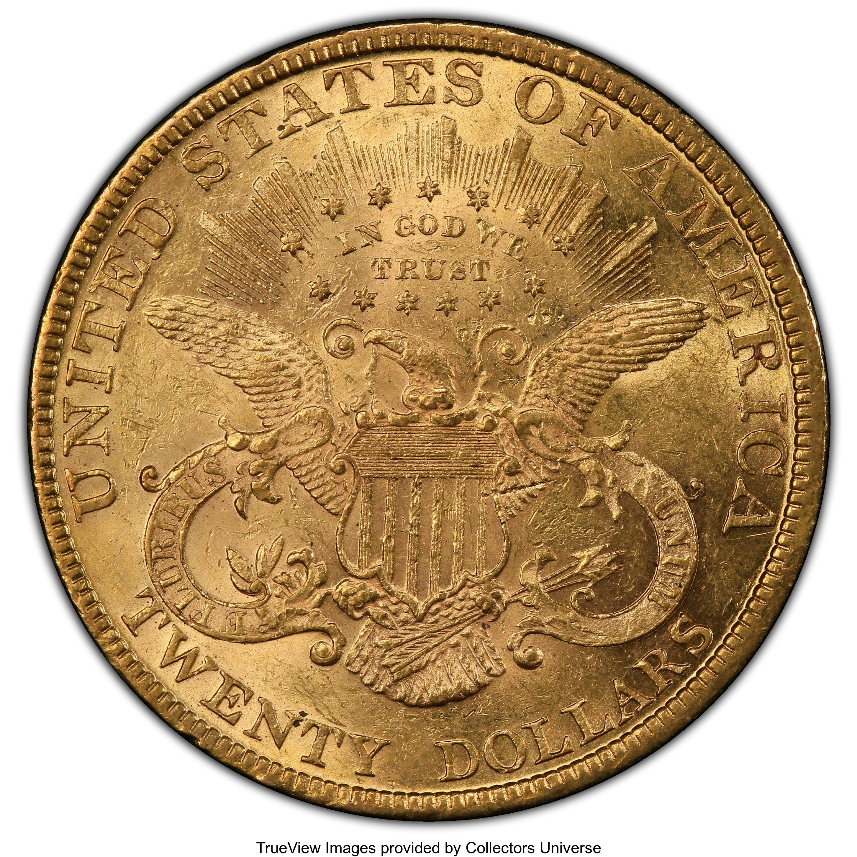 image for: 1892 $20 AU58 PCGS. PCGS Population: (23/28 and 1/4+). NGC Census: (30/37 and 0/0+). CDN: $14,000 Whsle. Bid for NGC/PCGS A...