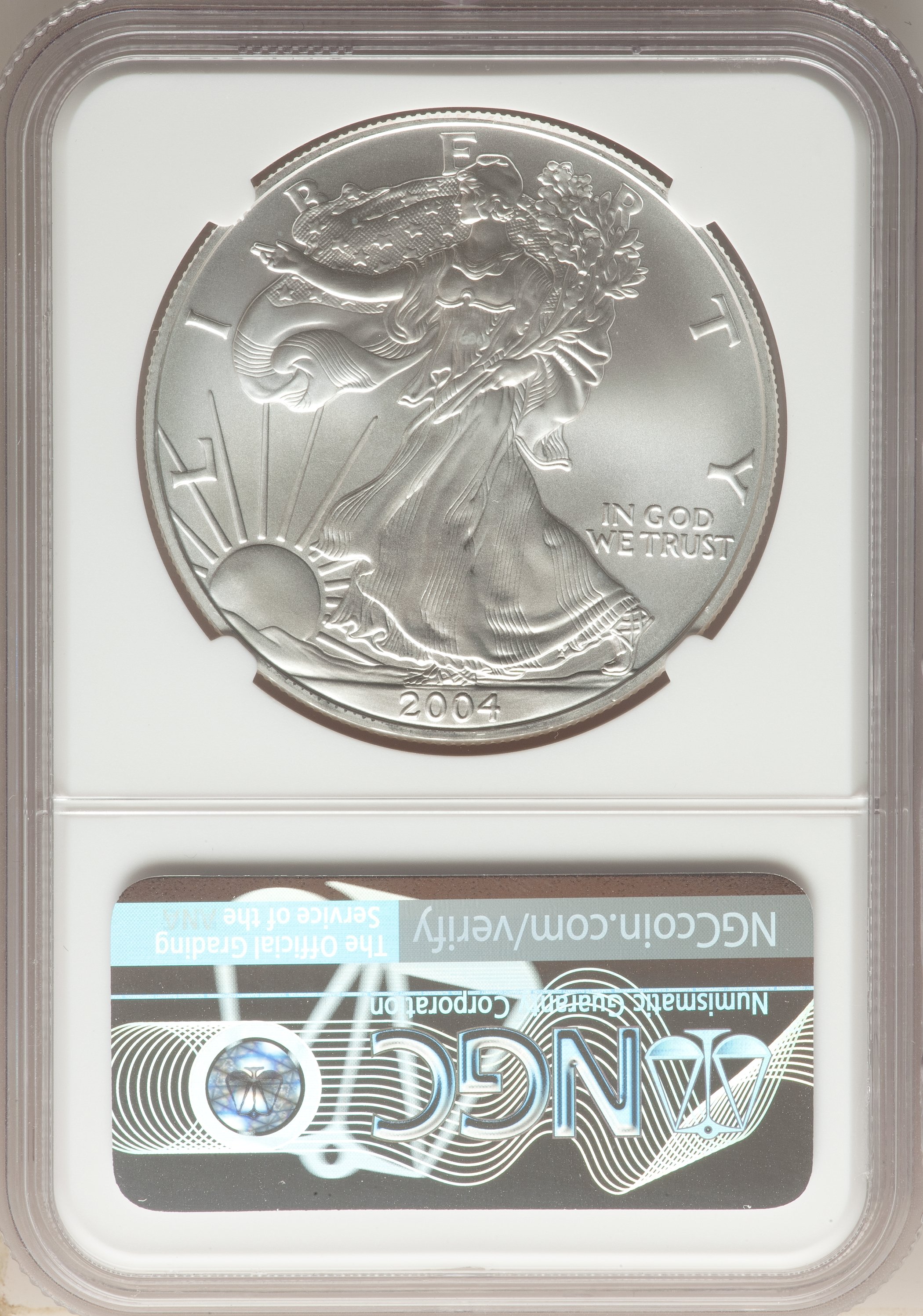 2004 $1  Silver Eagle OGP thumbnail 25