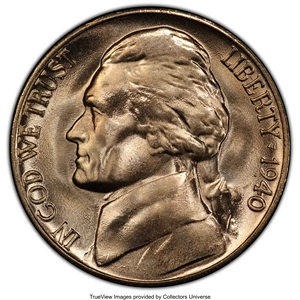 image for: 1940-D 5C MS67 Full Steps PCGS. PCGS Population: (177/3). NGC Census: (40/3). CDN: $165 Whsle. Bid for NGC/PCGS MS67. ...