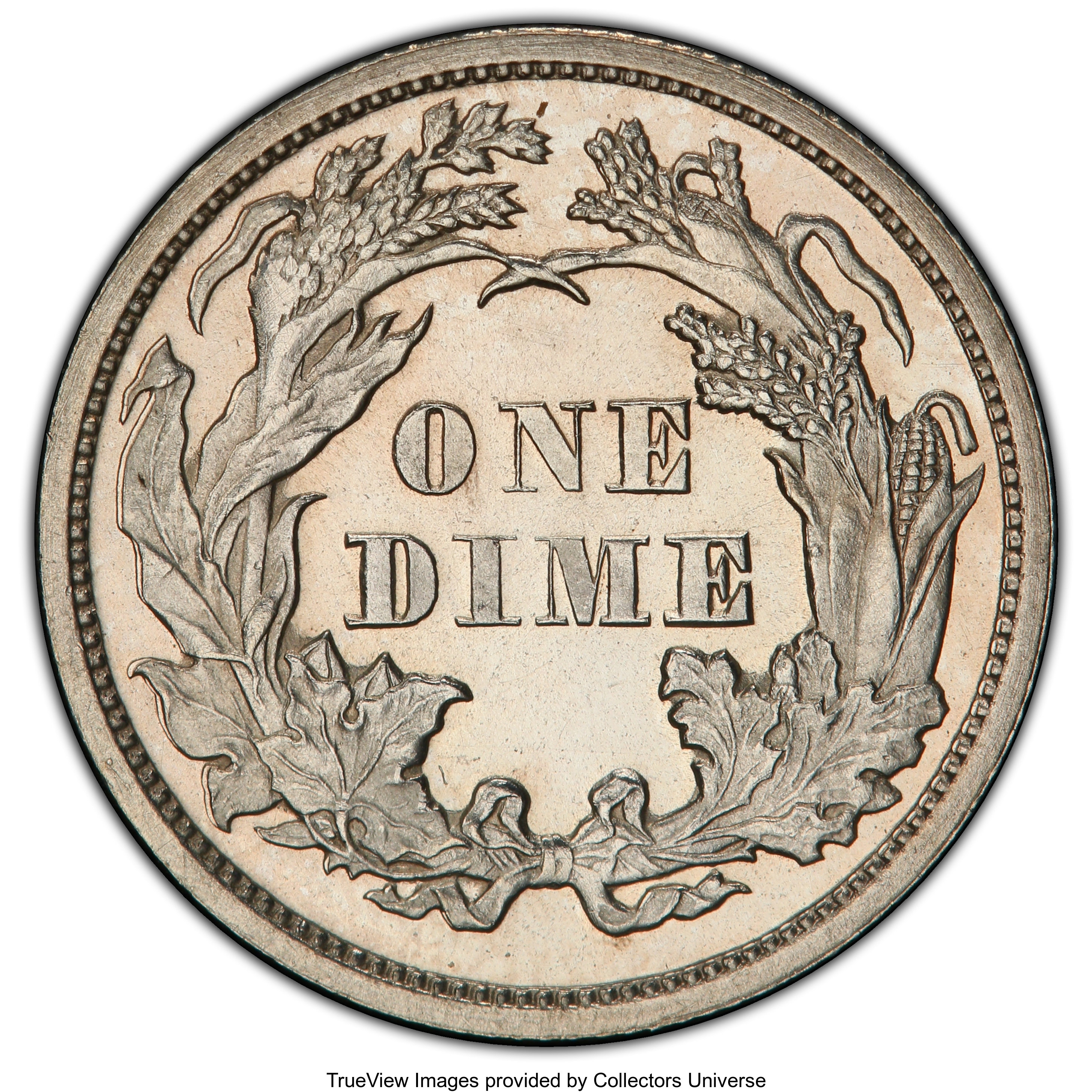 image for: 1873 10C Arrows PR64 PCGS. PCGS Population: (52/23 and 1/1+). NGC Census: (36/26 and 0/1+). CDN: $950 Whsle. Bid for NGC/PC...