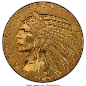 image for: 1909 $5 MS63 PCGS. PCGS Population: (979/571 and 16/68+). NGC Census: (850/447 and 6/12+). CDN: $950 Whsle. Bid for NGC/PCG...