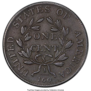 image for: 1802 1C No Stems VF30 PCGS. PCGS Population: (7/32 and 0/1+). NGC Census: (0/0 and 0/0+). CDN: $700 Whsle. Bid for NGC/PCGS...