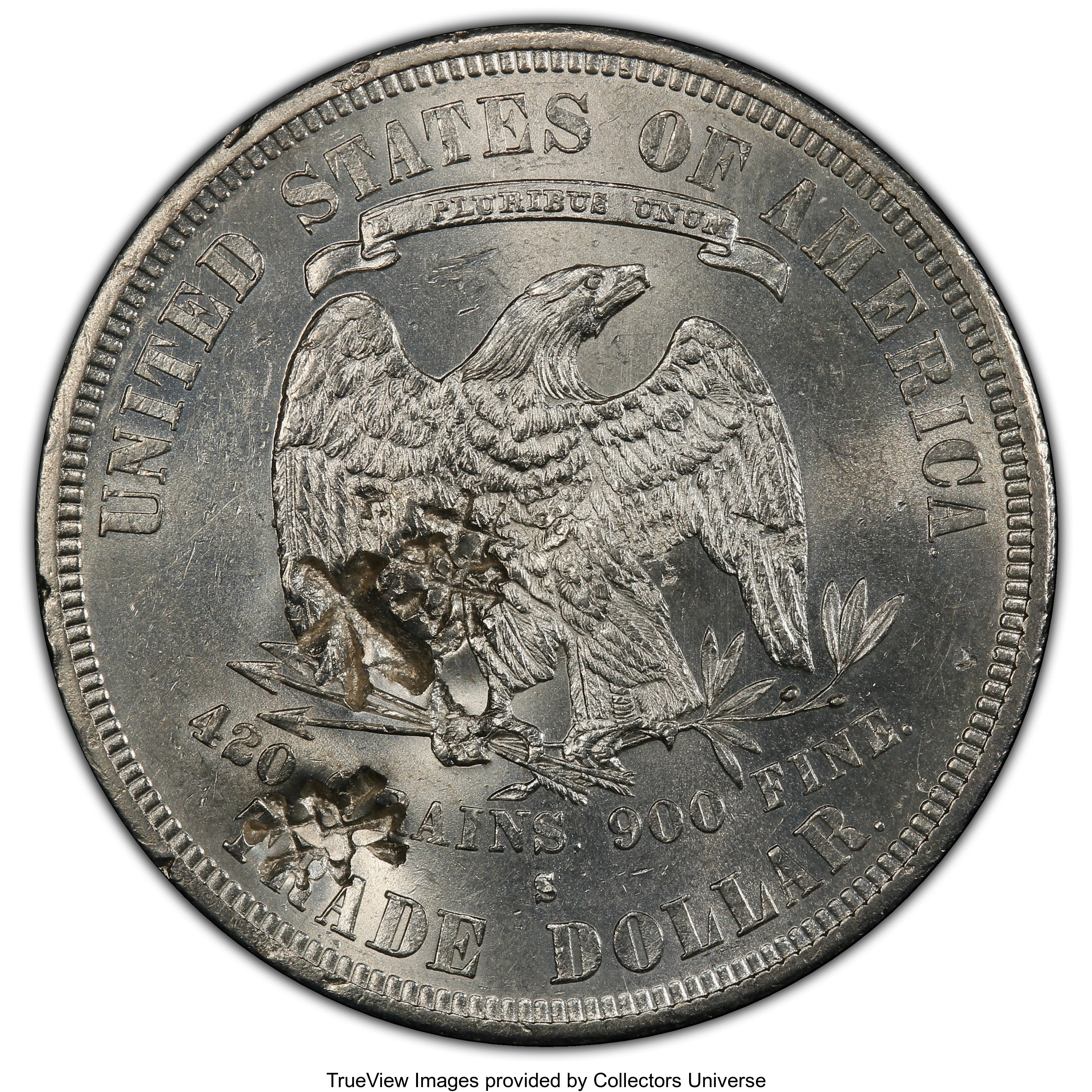 1877-S Trade$ Chopmarked MS