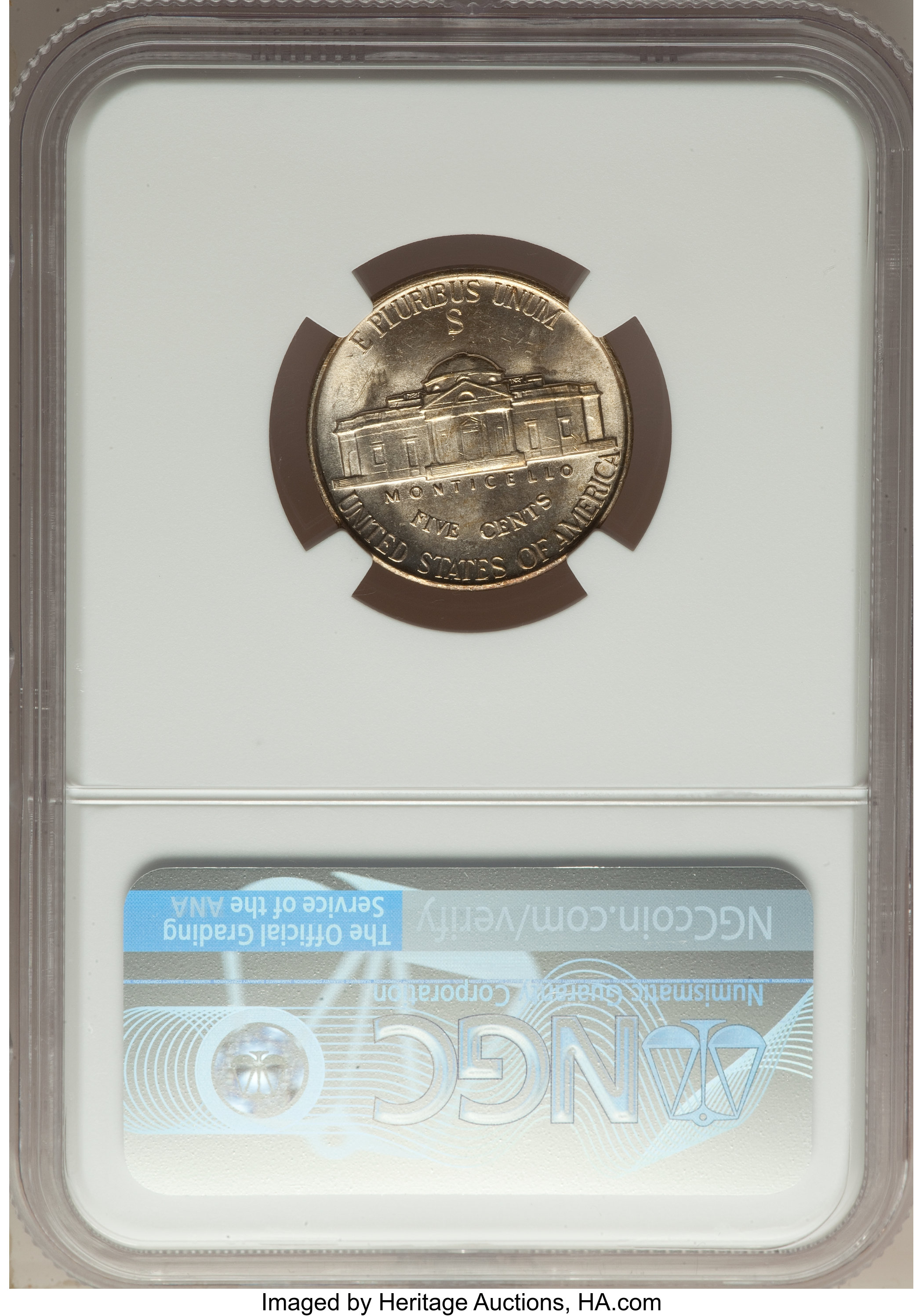 1942-S 5c Silver VF30 thumbnail 17