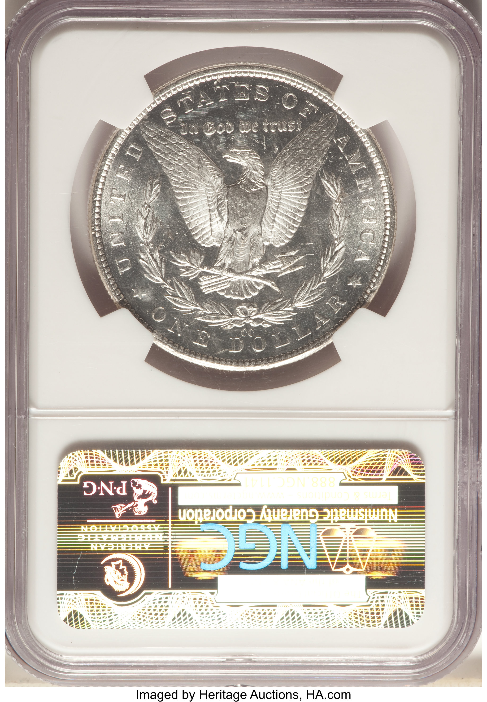 1882-CC $1  MS PL MS60 PL CAC thumbnail 2