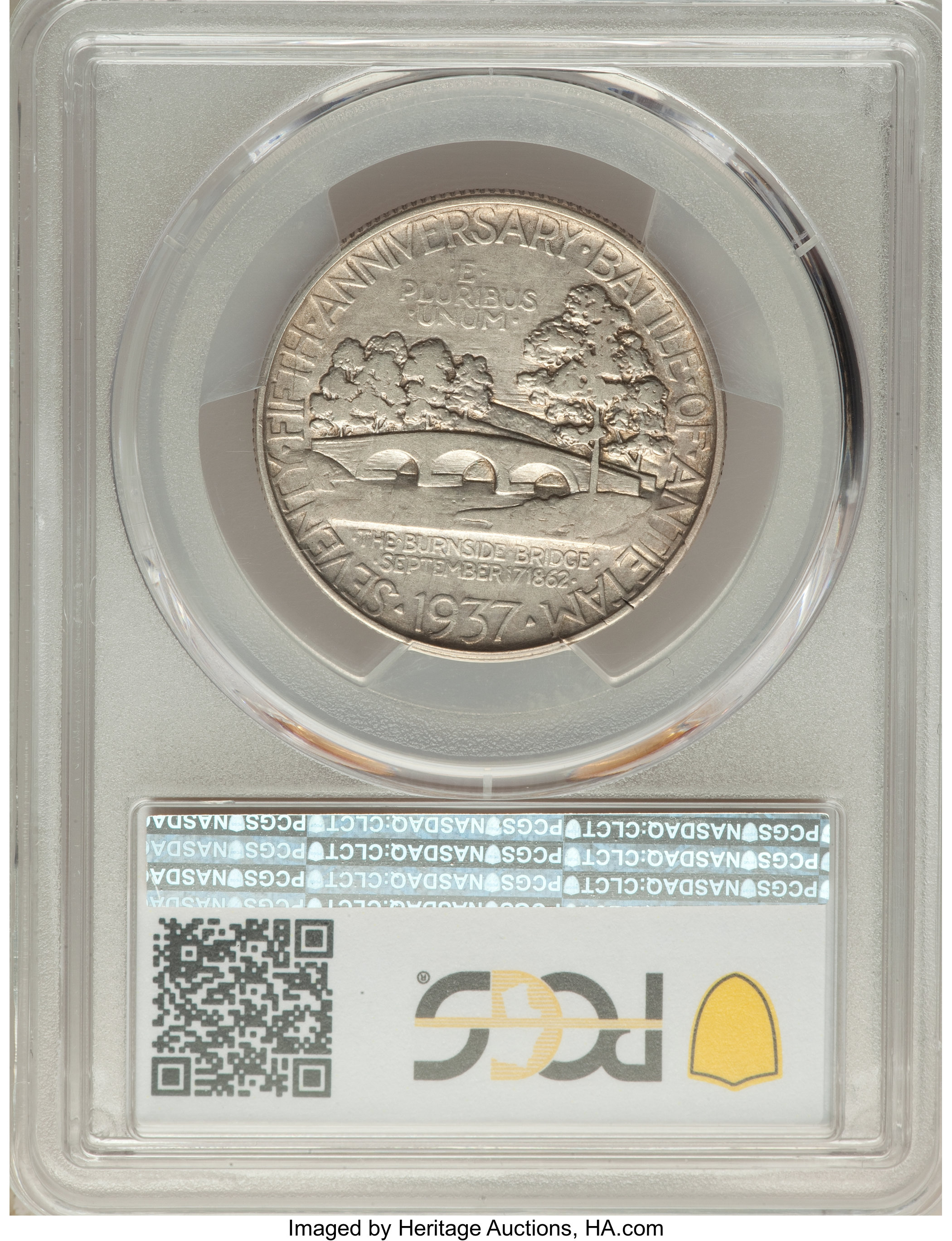 1937 50c Antietam VF30 thumbnail 2