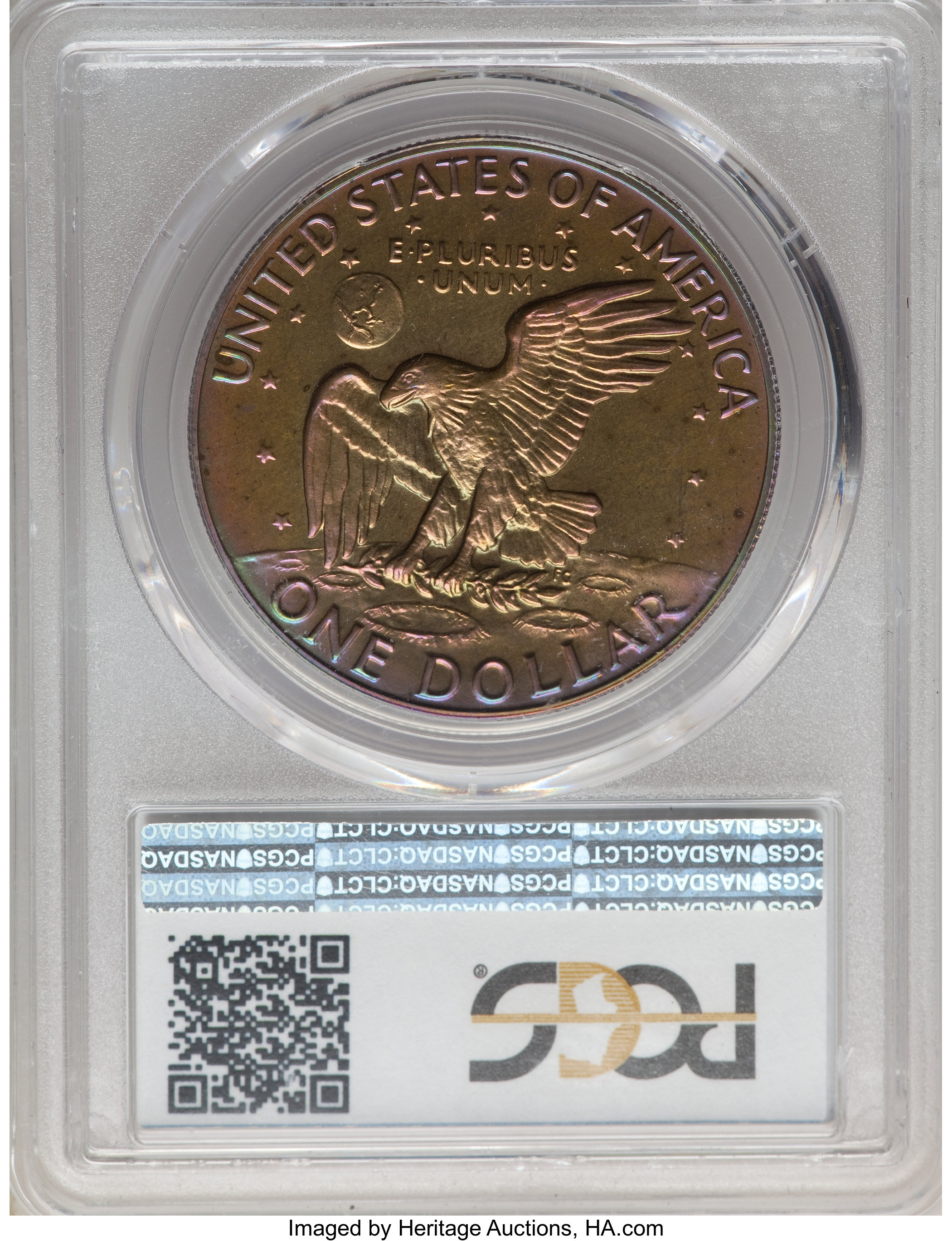 1974-S $1  Silver AU55 thumbnail 2